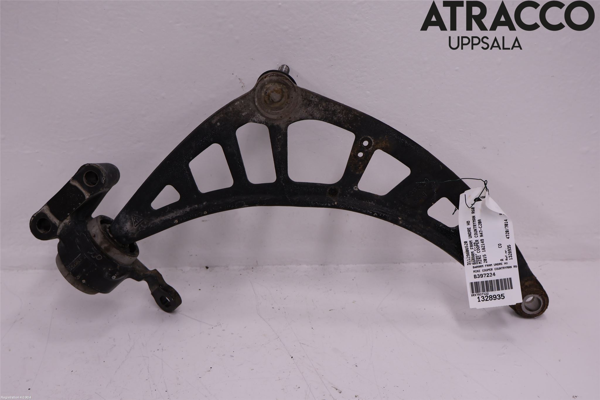 Mini COUNTRYMAN R60 11-16 Bærearm Foran Høyre Nedre