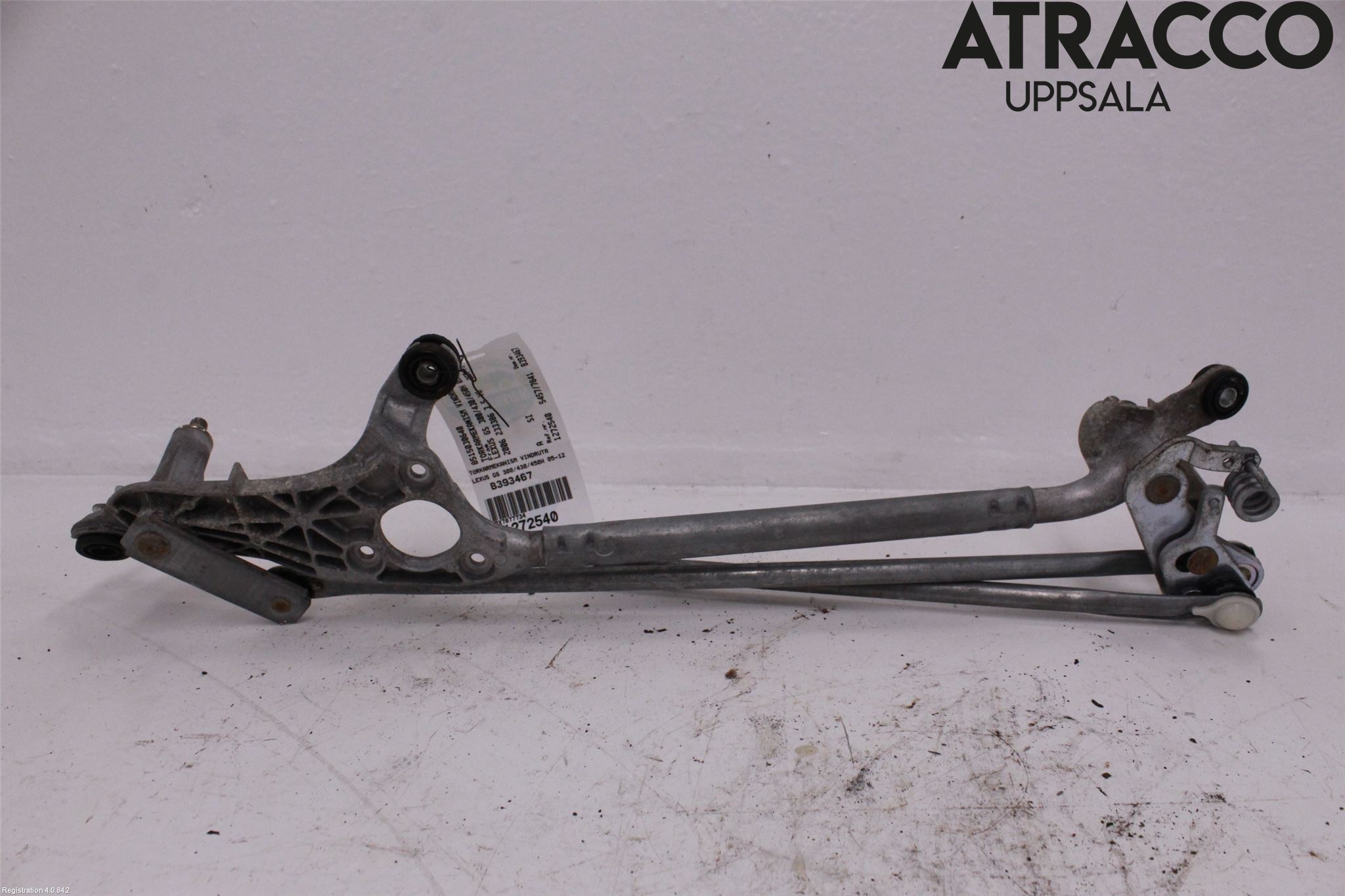 Lexus GS 300/430/450H 05-12 Viskeroverføring Frontrute