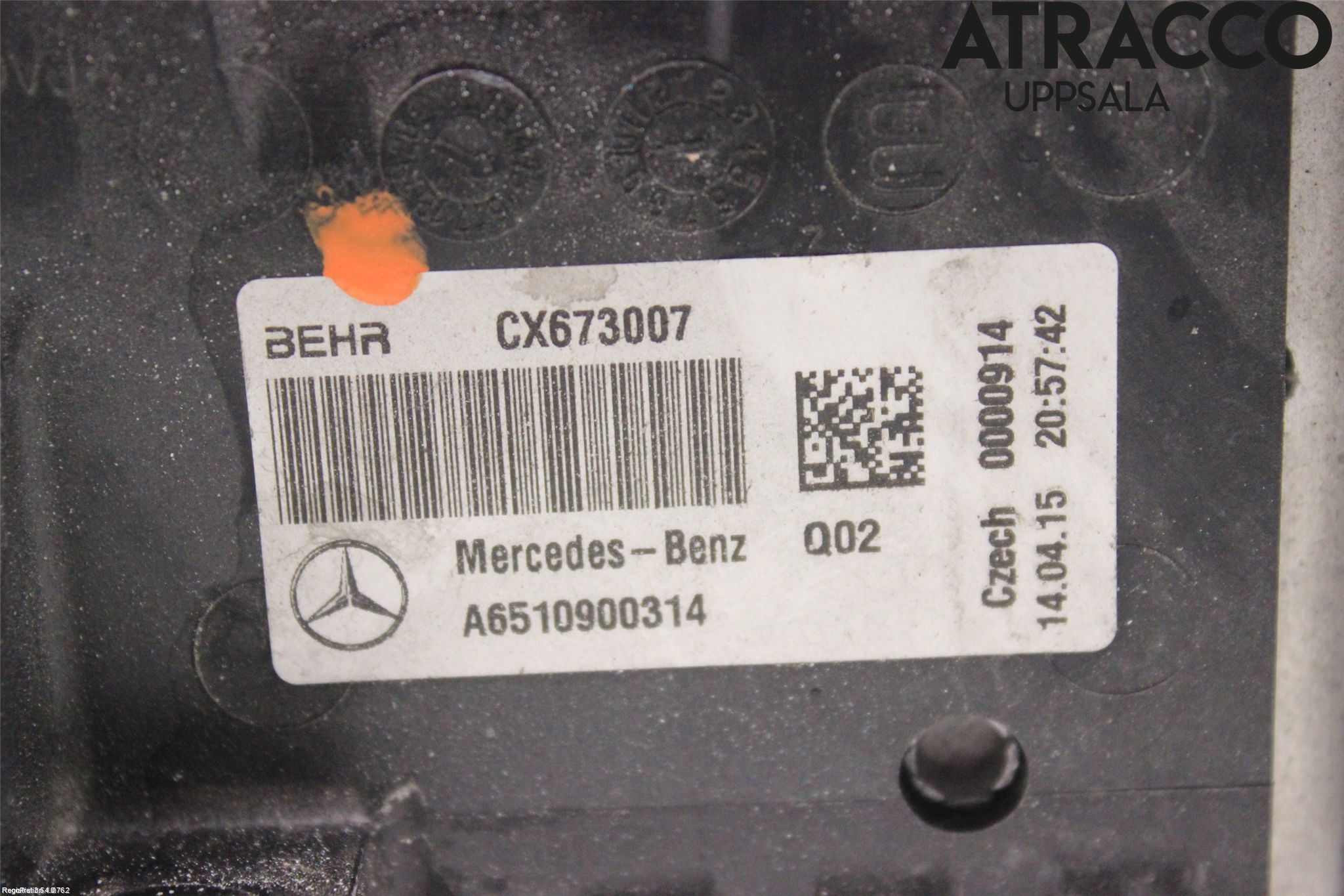 Mercedes-Benz MB C-KLASS (W205) 14-21 Intercooler Radiator