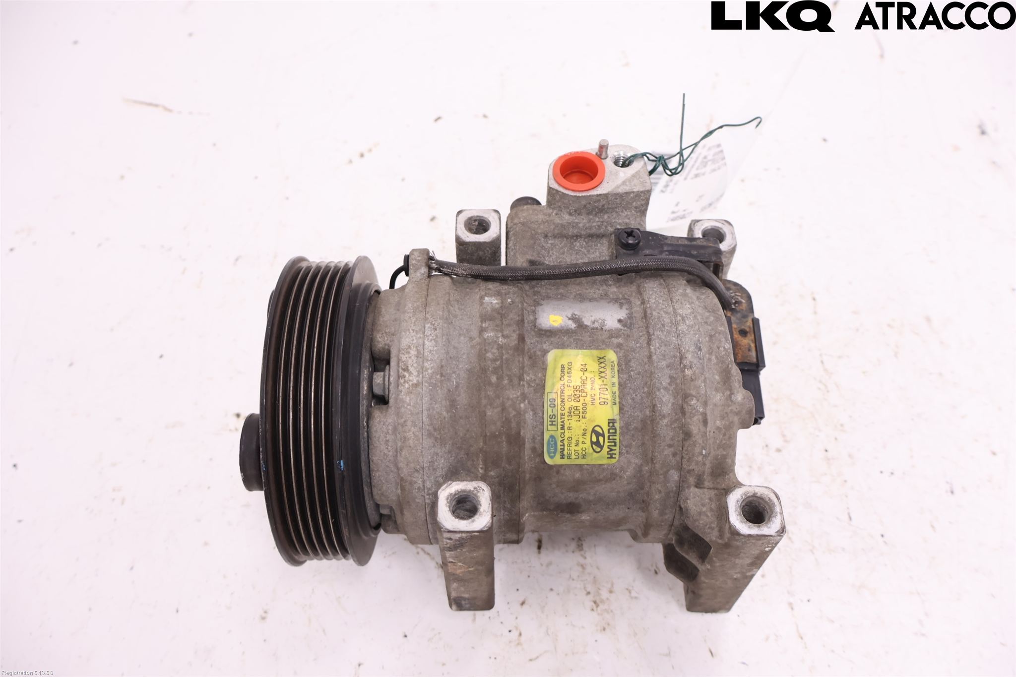 Kia PICANTO 12-17 Varme Ac Kompressor