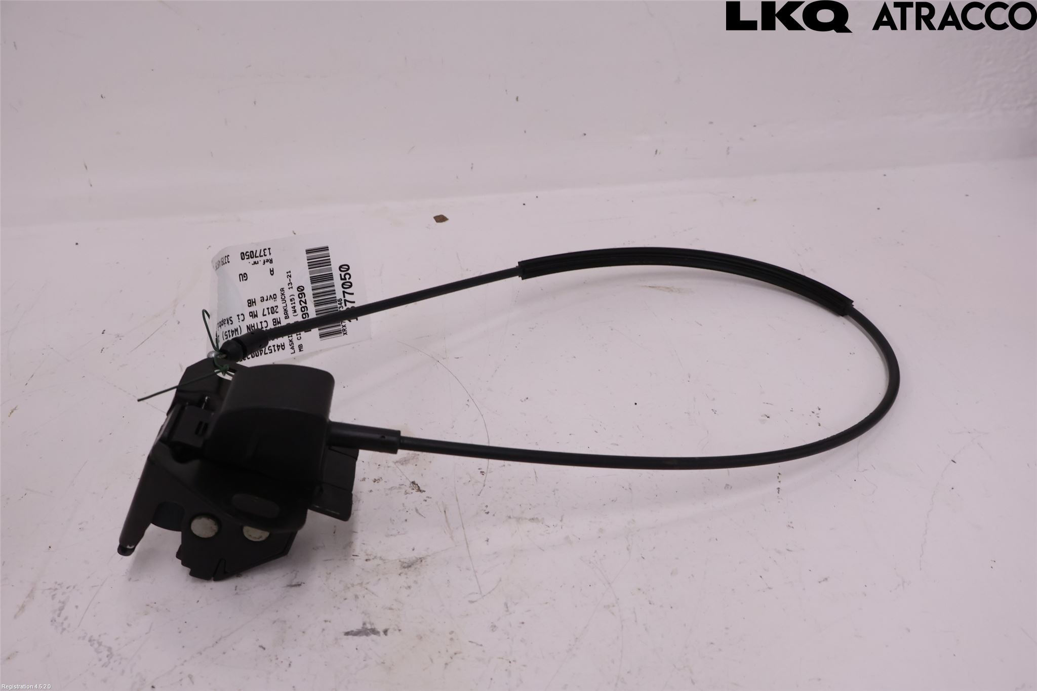 Mercedes-Benz MB CITAN (W415) 13-21 Bakluke-Lokk Låsekasse