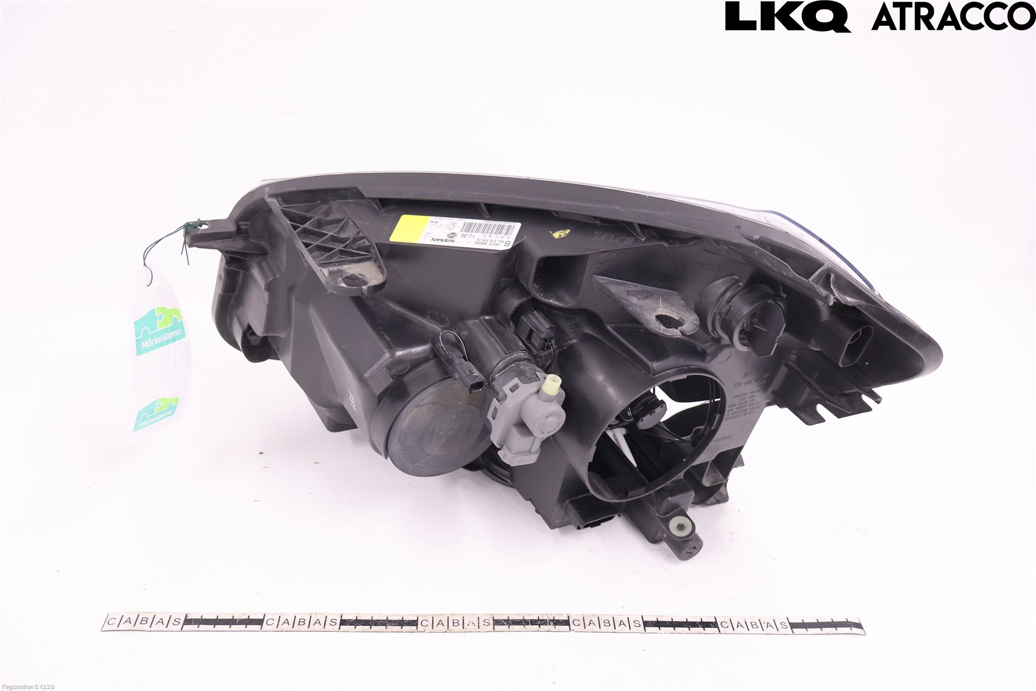Nissan QASHQAI 10-14 Frontlykt Høyre