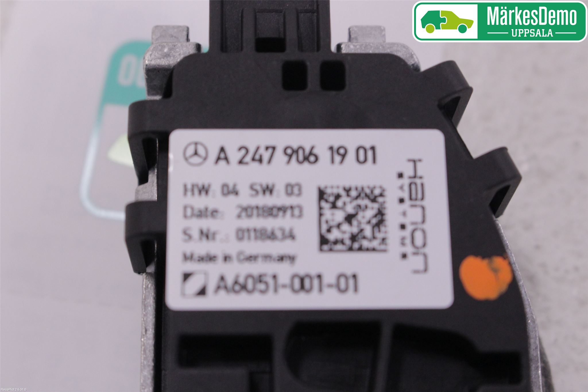 Mercedes-Benz MB A-KLASS (W177) 18- Varmeapparat Viftemotstand