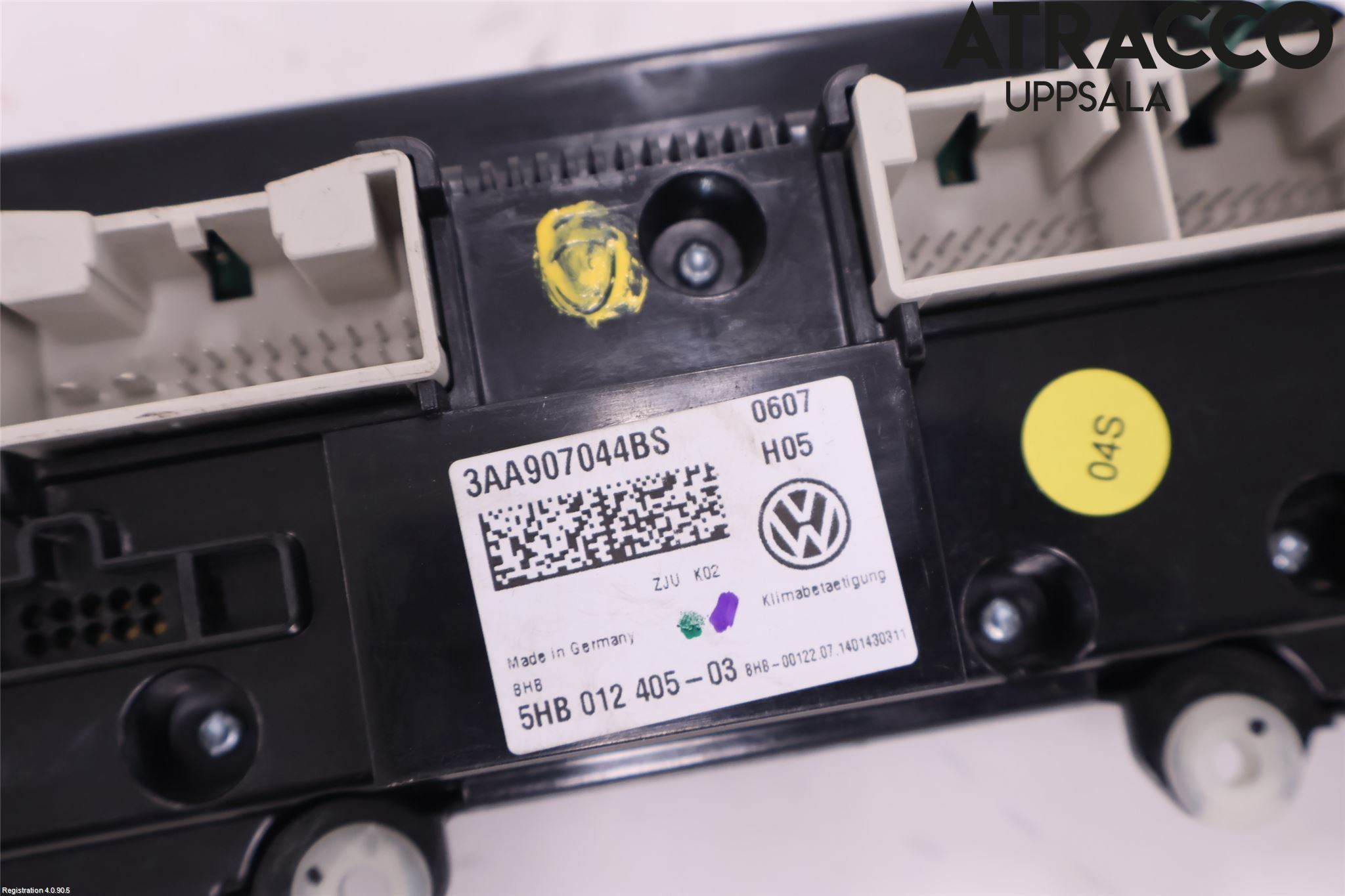 Volkswagen VW PASSAT 11-14 Varme Ac Betjening-Display