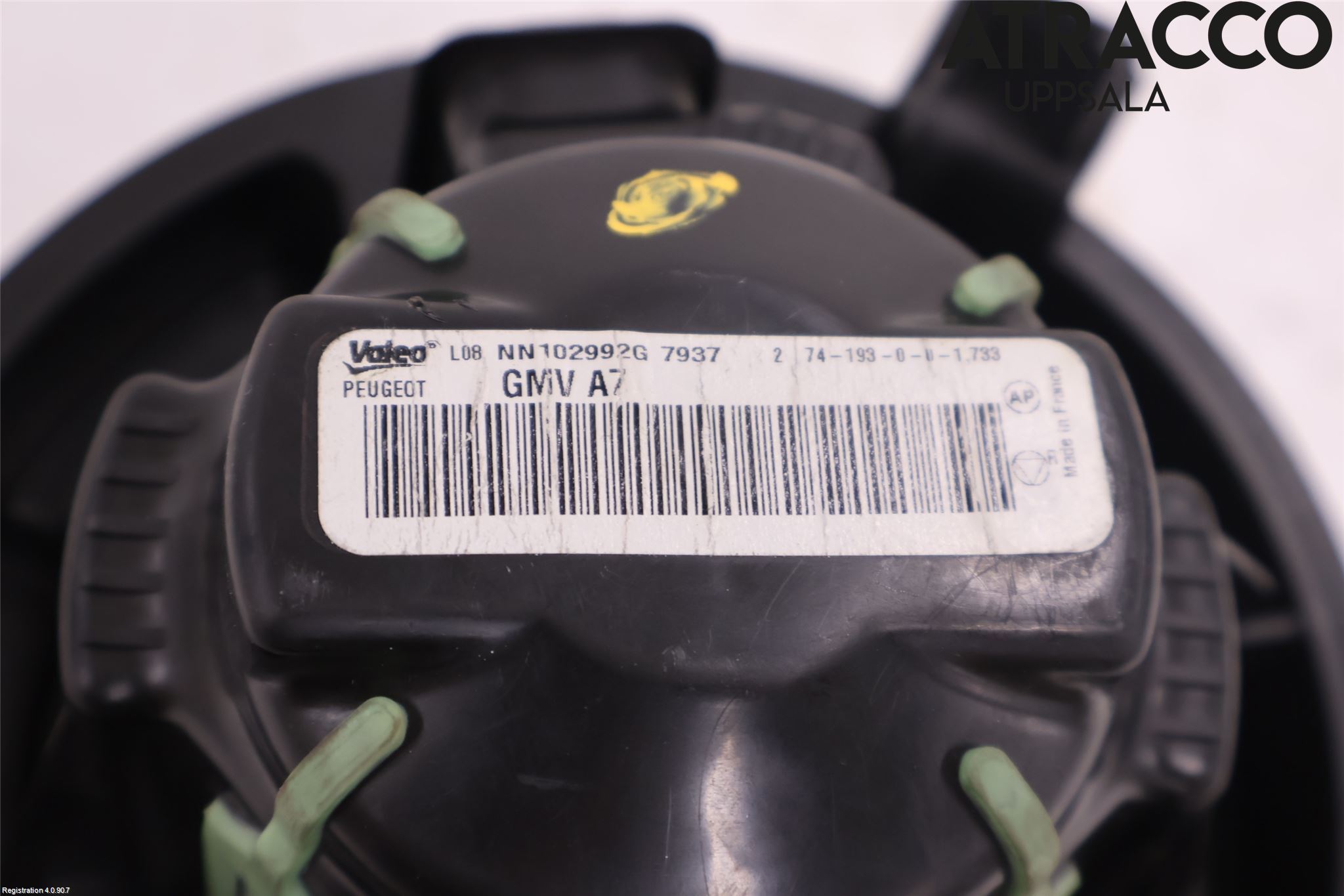 Peugeot 207 Varmeapparat Viftemotor