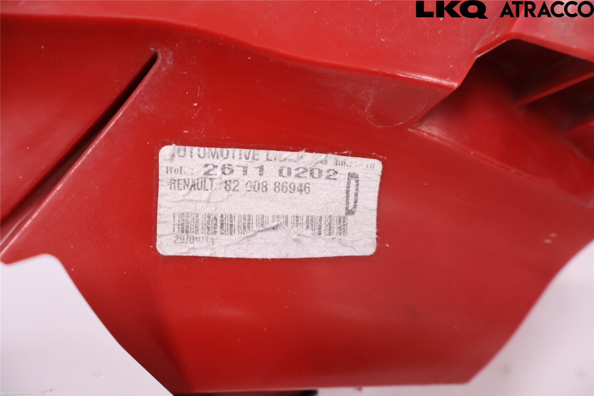 Renault CLIO III  09-12 Baklykt Høyre