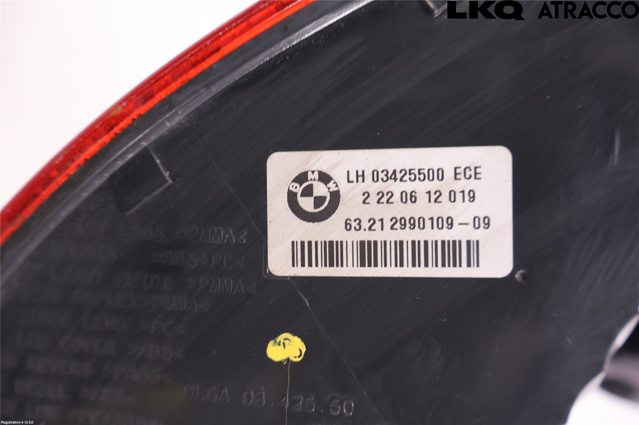 BMW X1 E84 10-15 Baklykt Venstre