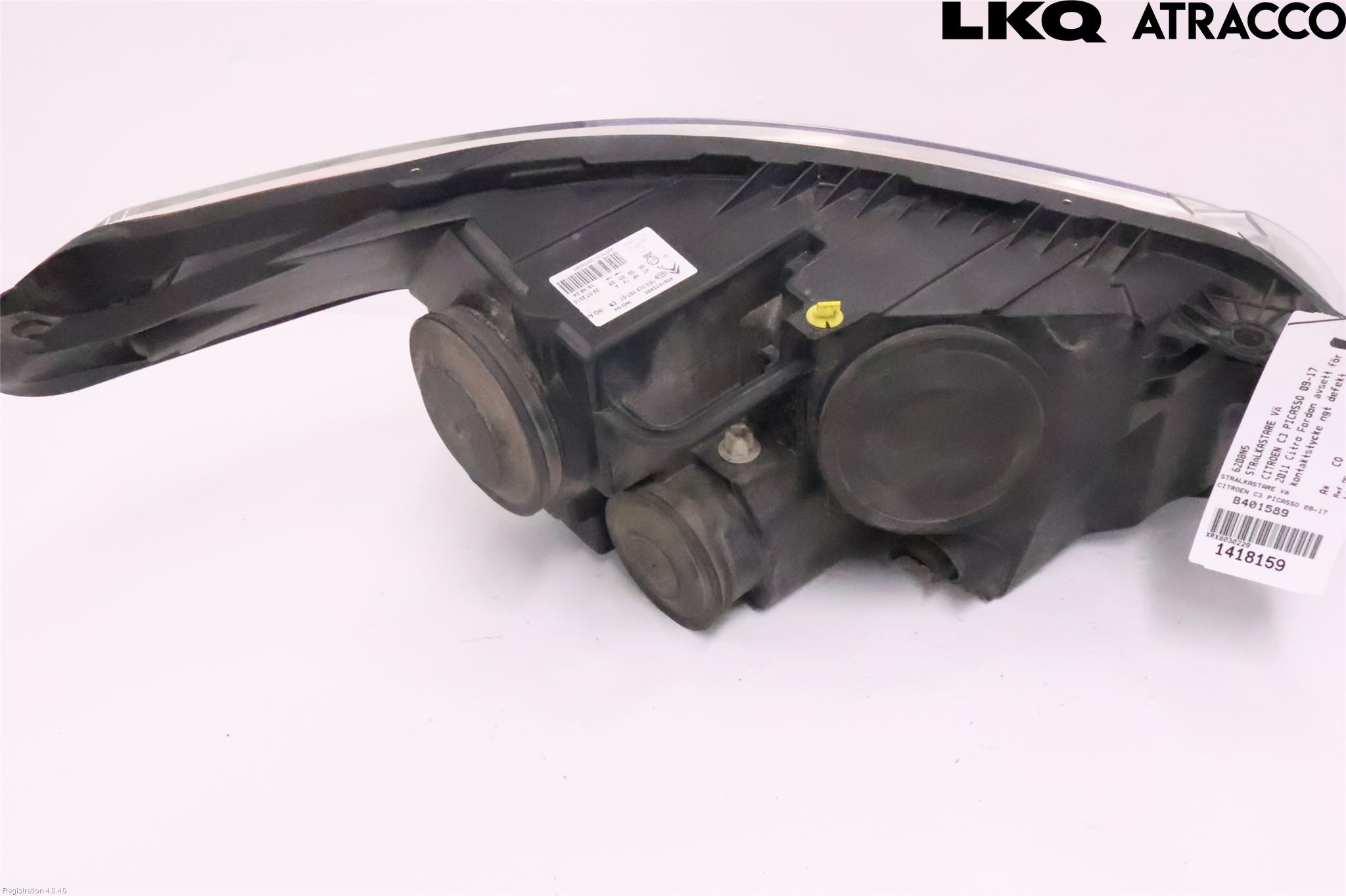 Citroen C3 PICASSO Frontlykt Venstre