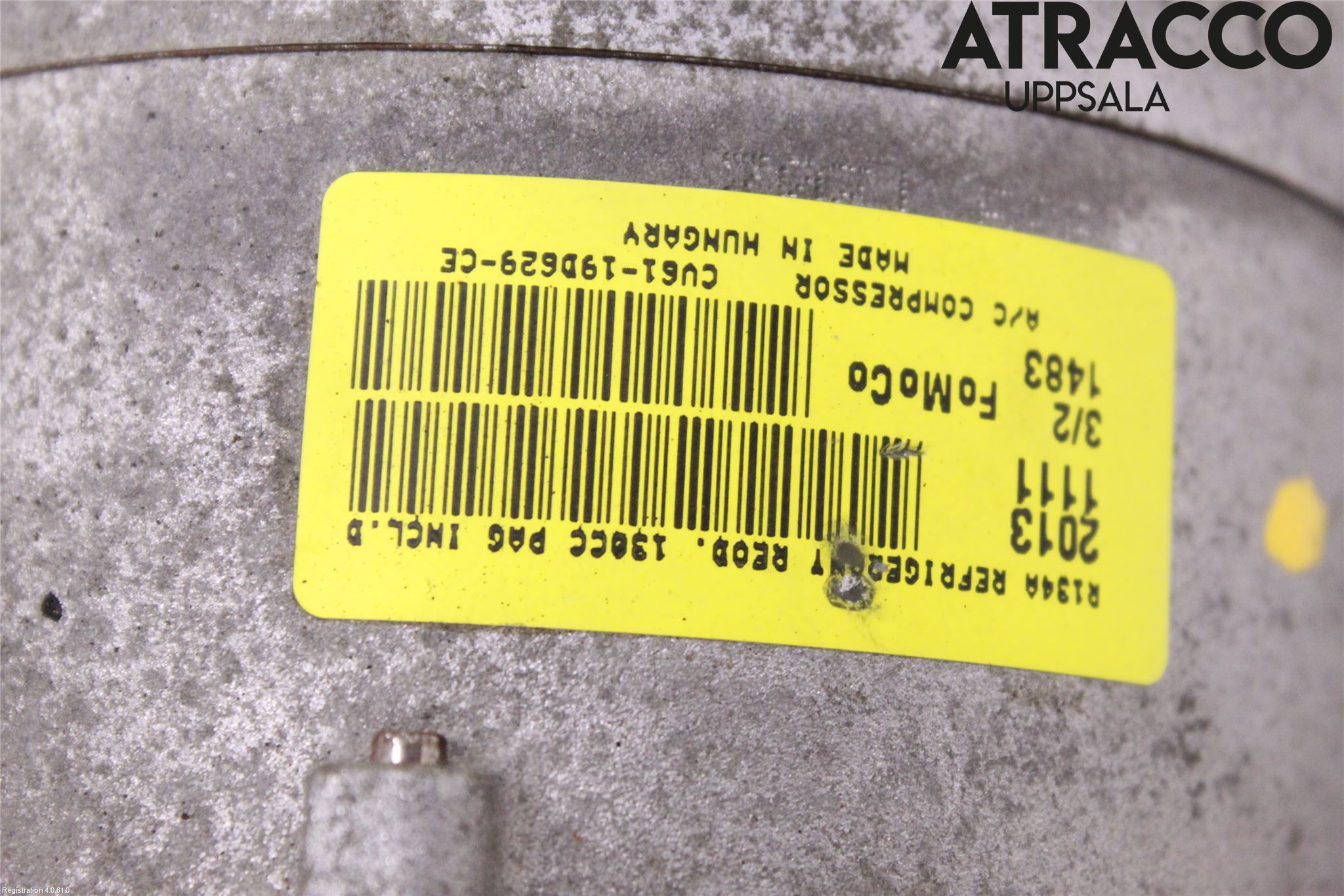 Ford KUGA 13-16 Varme Ac Kompressor