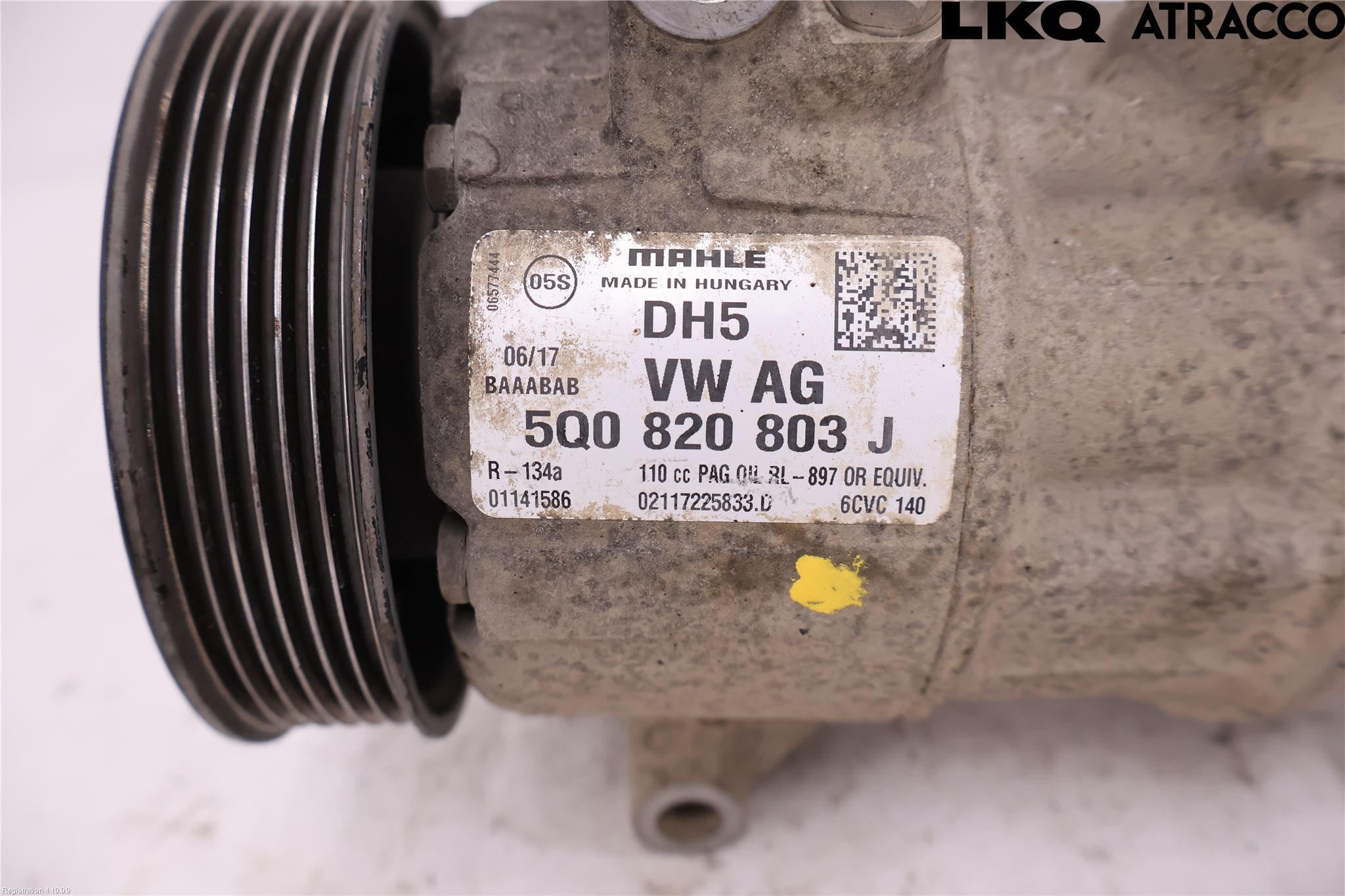 Volkswagen VW CADDY 16-20 Varme Ac Kompressor