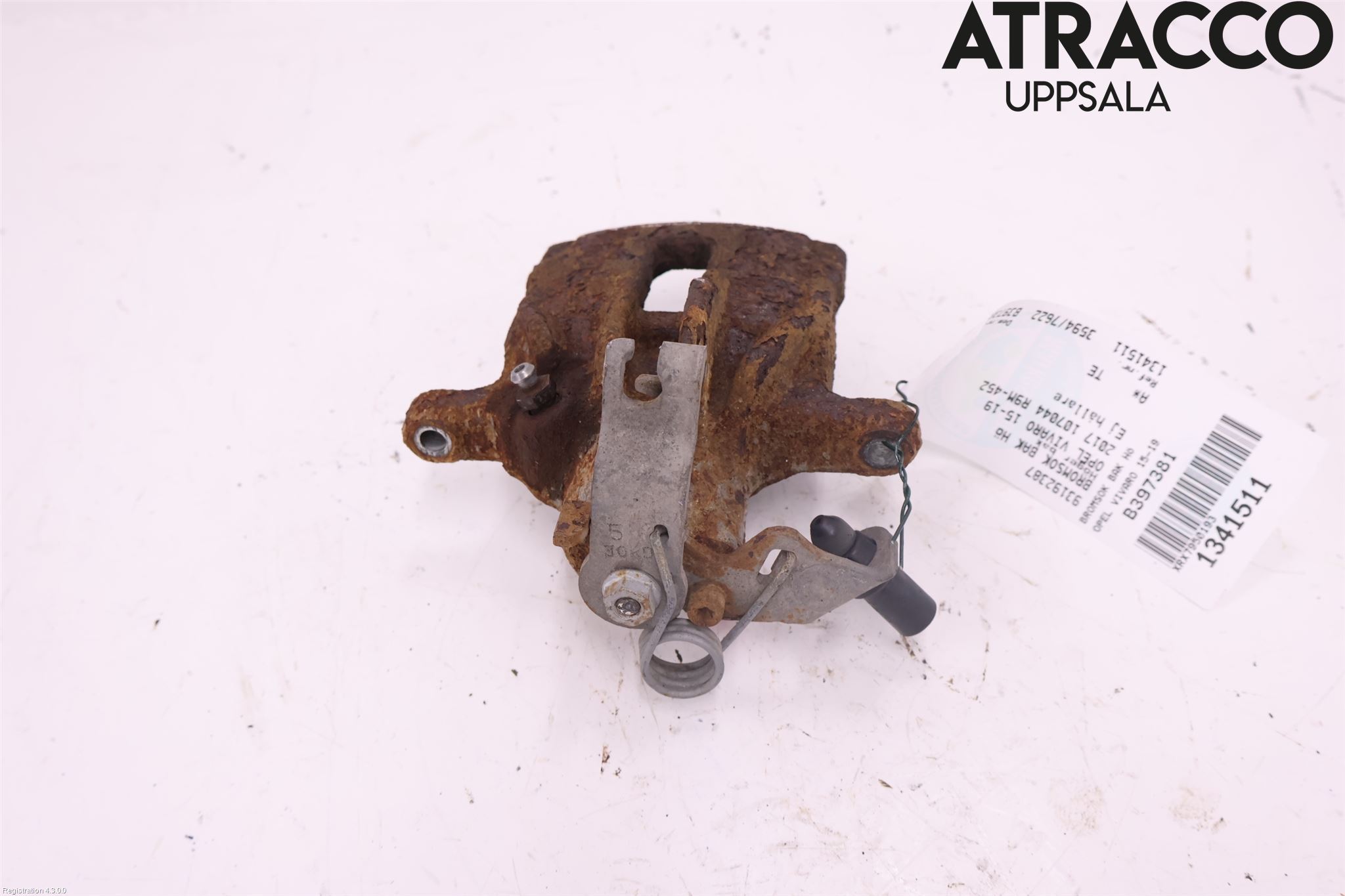 Opel VIVARO 15-19 Bremsecaliper Bak Høyre