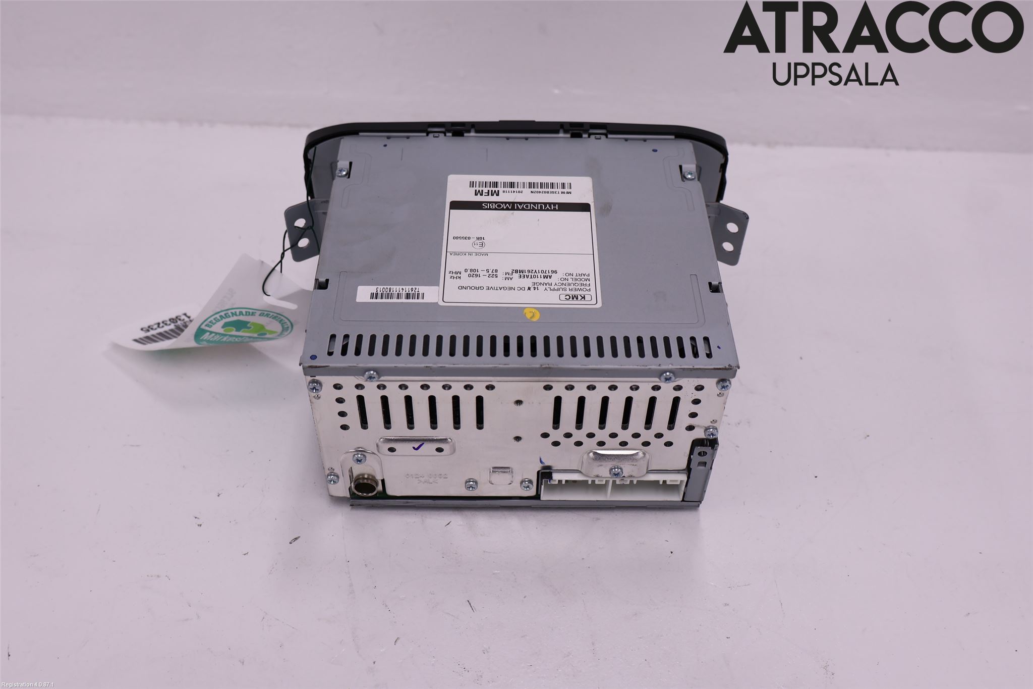 Kia PICANTO 12-17 Stereo Radio Med Cd