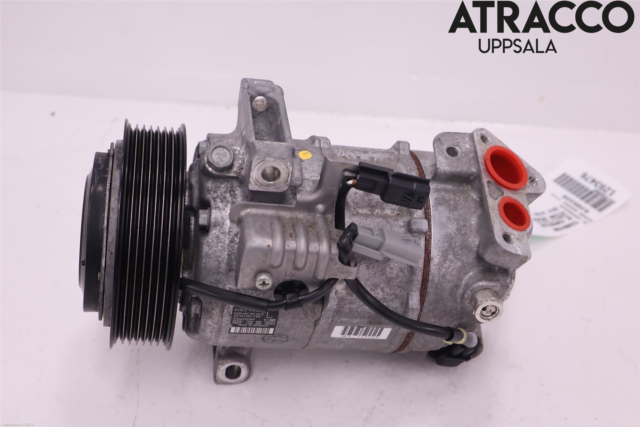 Nissan QASHQAI 17-21 Varme Ac Kompressor