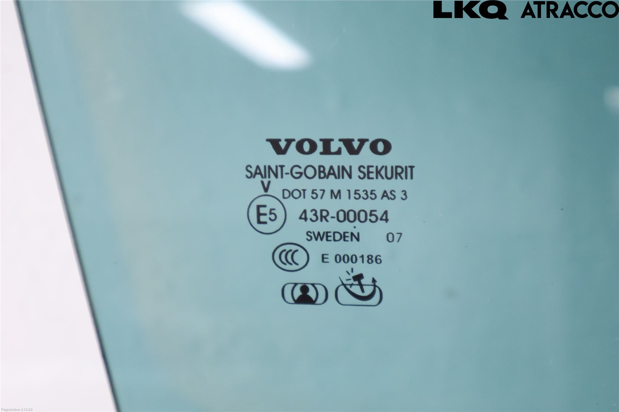 Volvo V70 05-08 Dørrute Bak Høyre 4Dørs