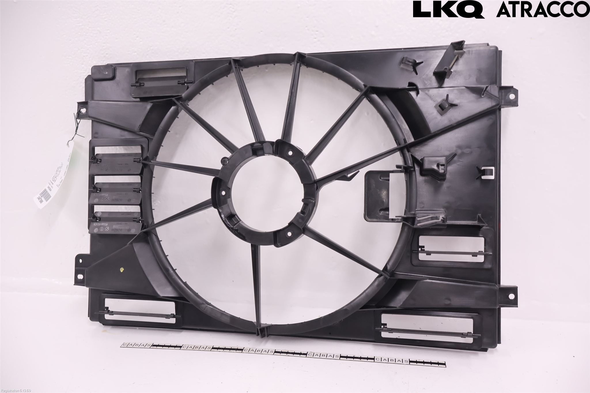Volkswagen VW GOLF VI 09-13 Kjølevifte-Radiator Hus-Kåpe