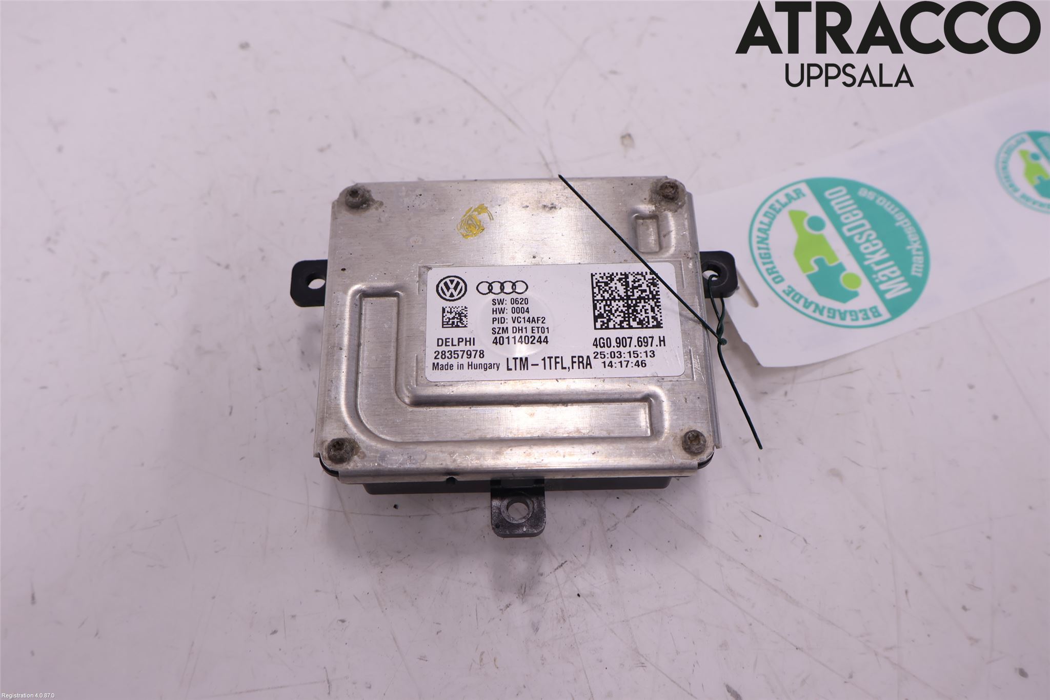 Volkswagen VW PASSAT 15-19 Styreenhet Xenon