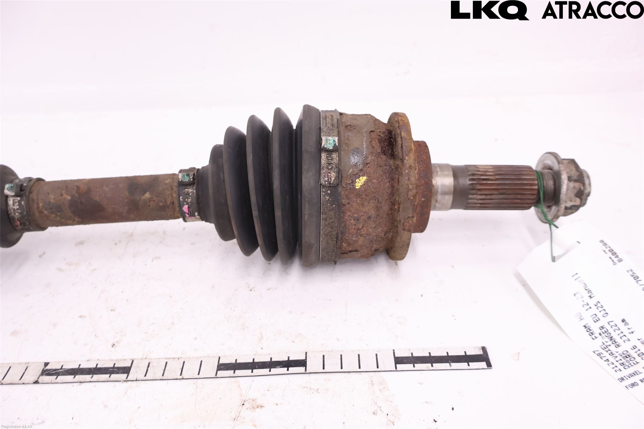 Ford RANGER EU 12-23 Drivaksel Foran Kompl Høyre