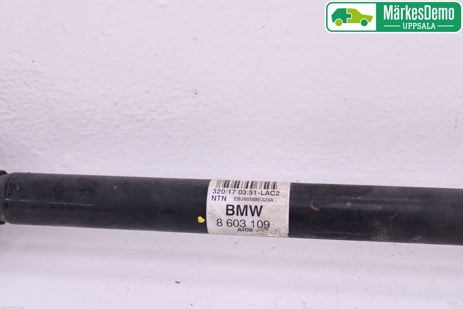 BMW 4 F32/F33/F82/F83 13-20 Drivaksel Bak Kompl Venstre