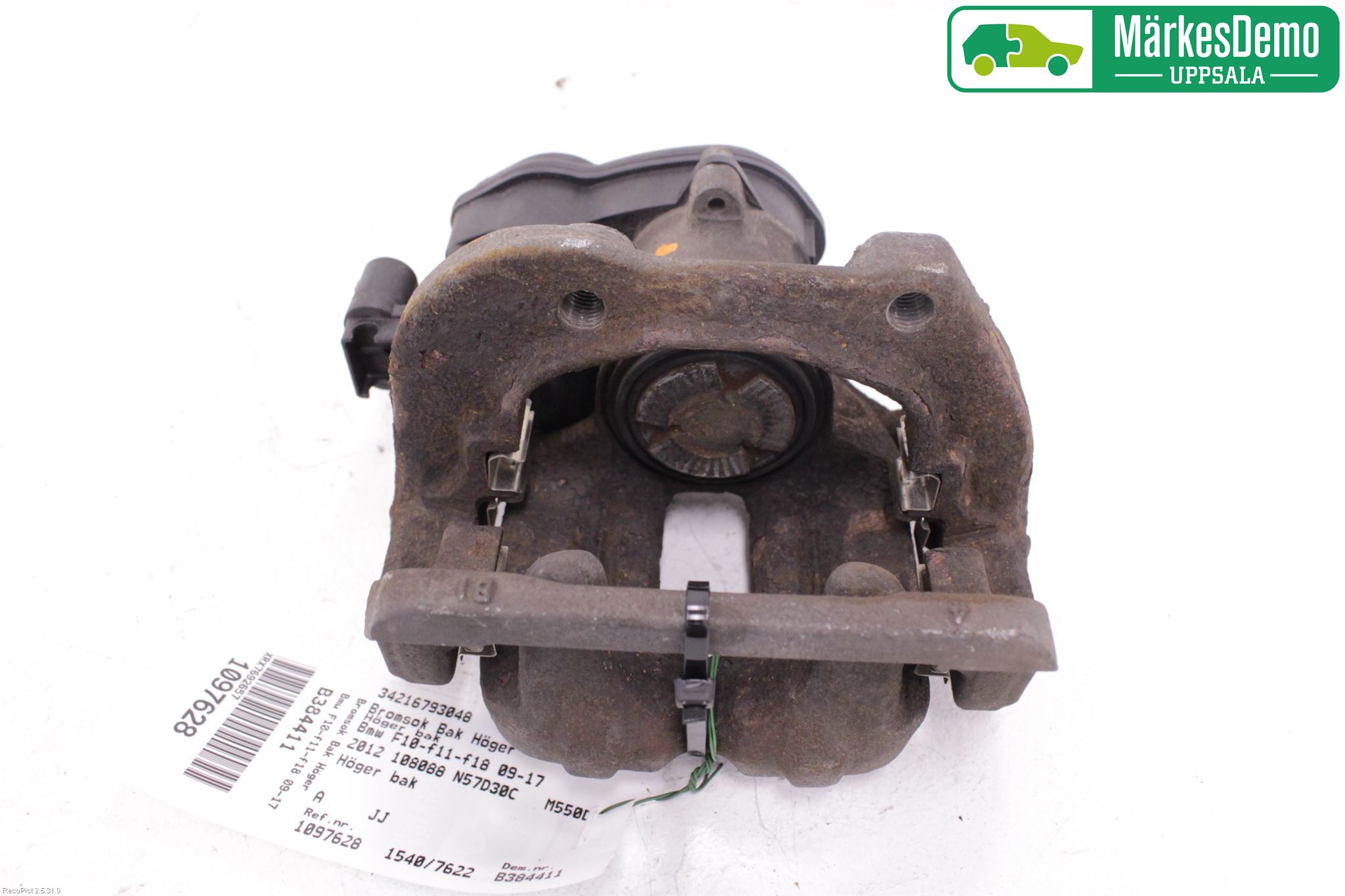 BMW 5 F10/F11/F18 09-17 Bremsecaliper Bak Høyre