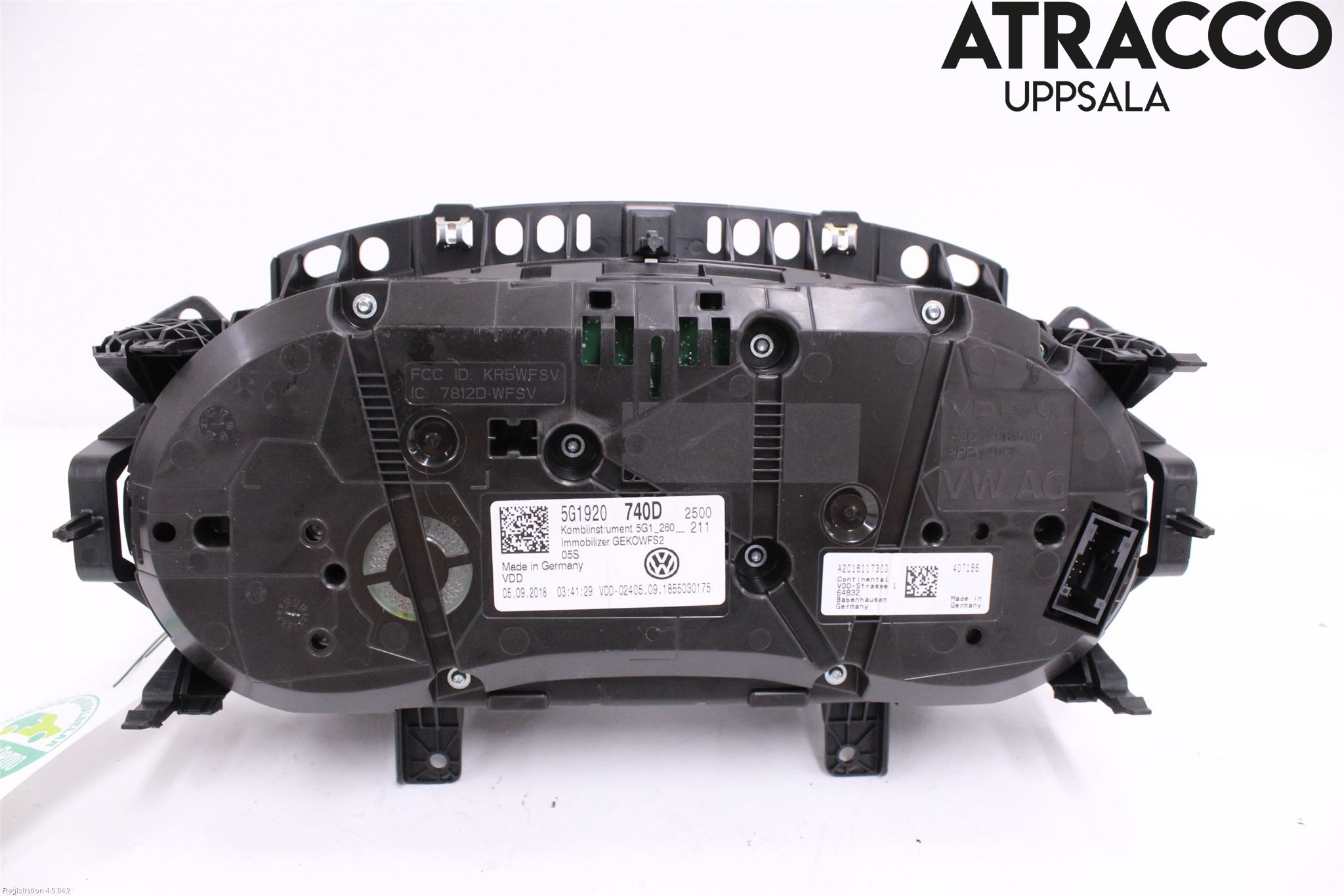 Volkswagen VW GOLF / E-GOLF VII 13-20 Instr Speedometer