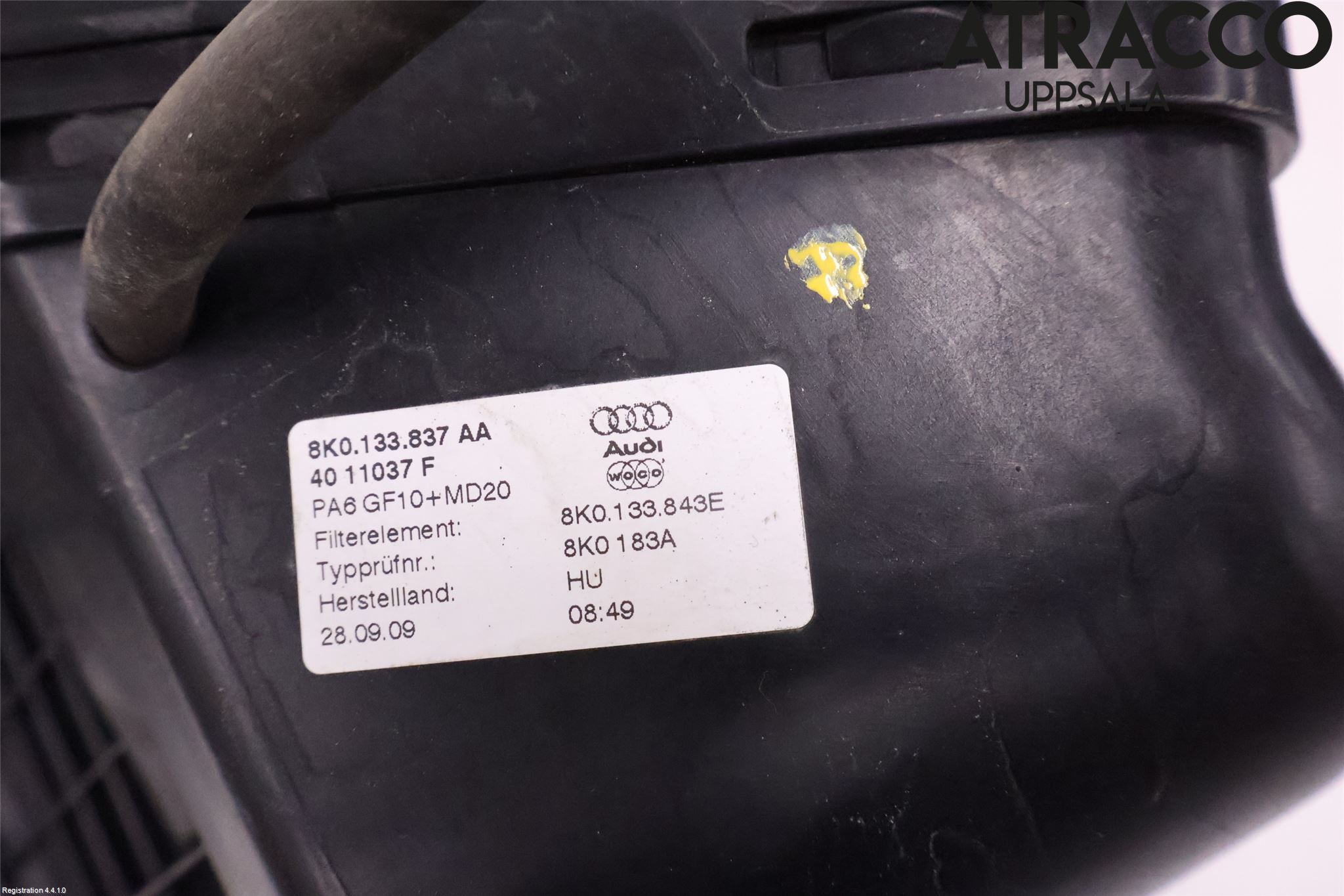 Audi A4/S4 08-11 Luftfilter Boks