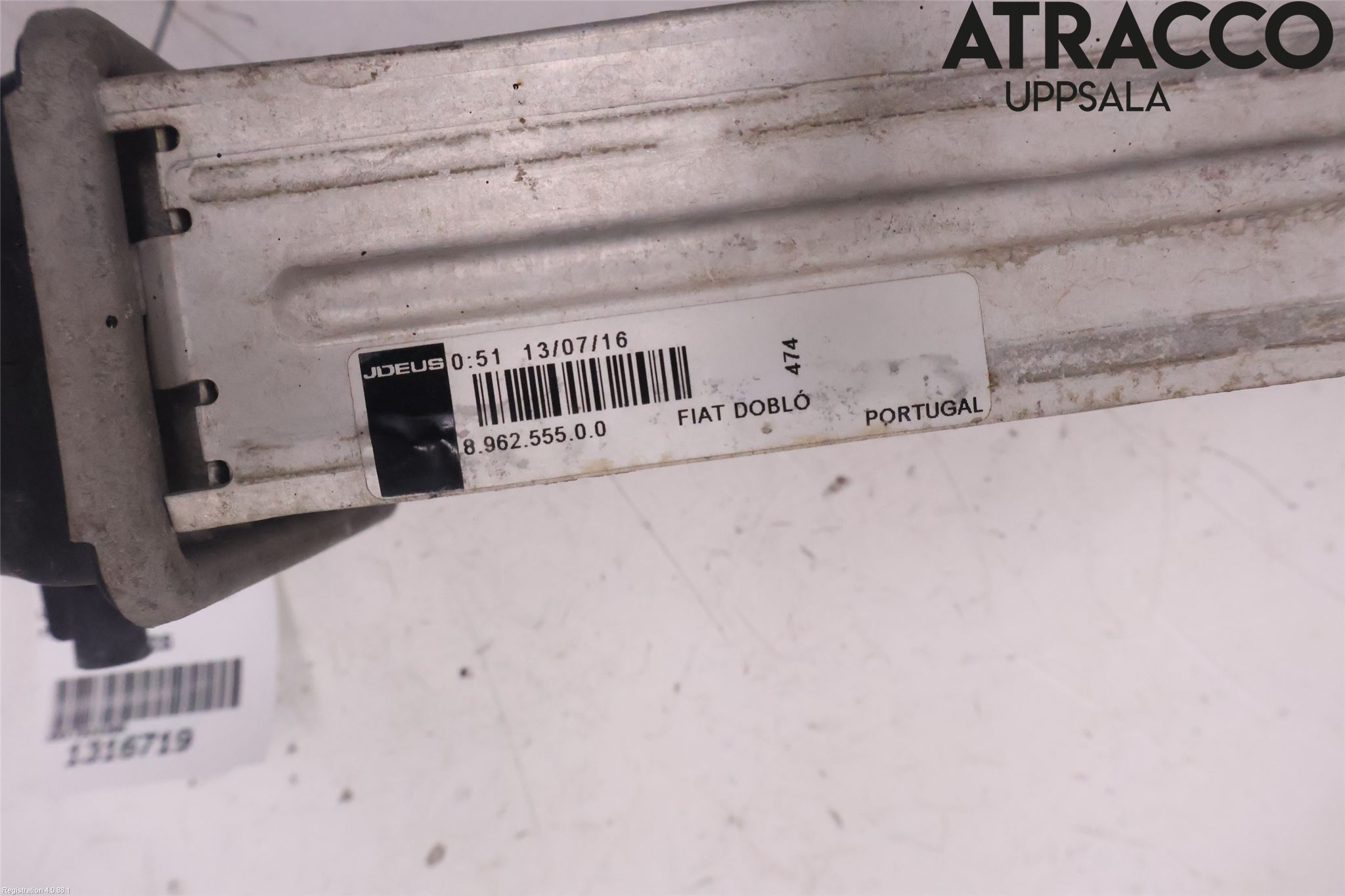 Fiat DOBLO CARGO Intercooler Radiator