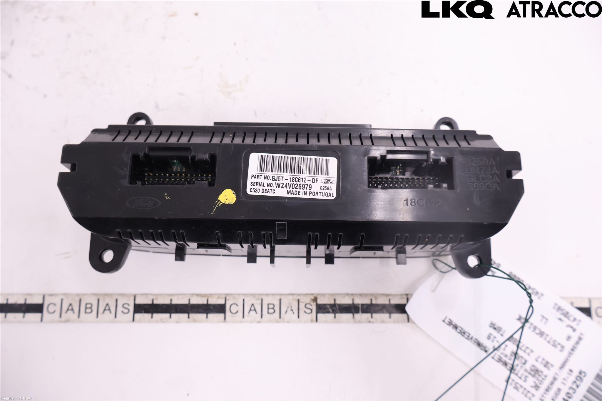 Ford KUGA 17-19 Varme Ac Betjening-Display