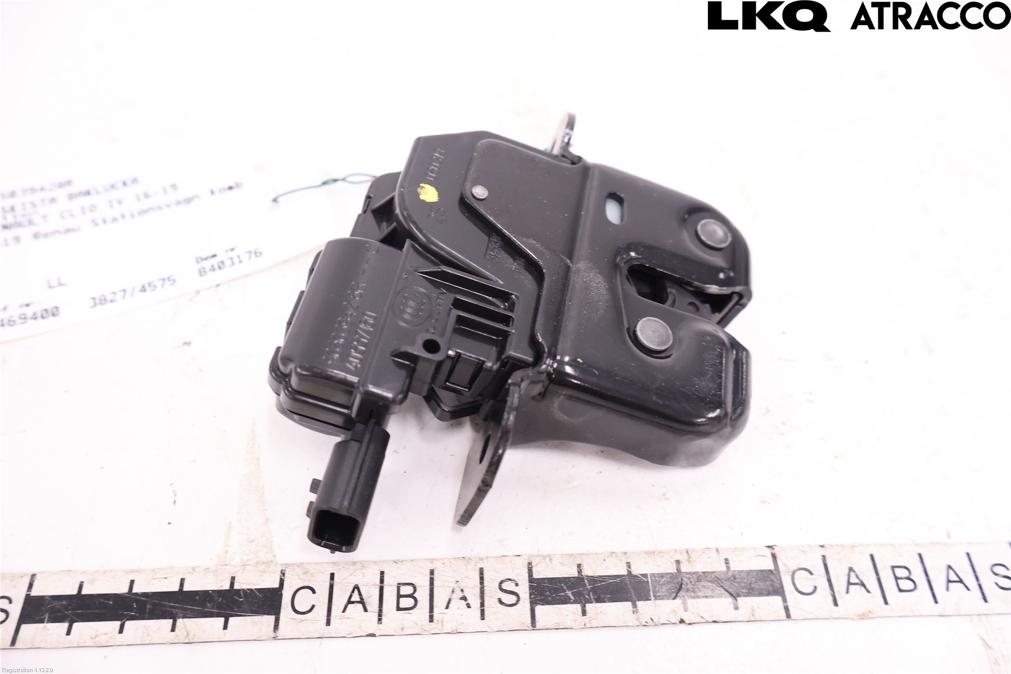 Renault CLIO IV 16-19 Bakluke-Lokk Låsekasse