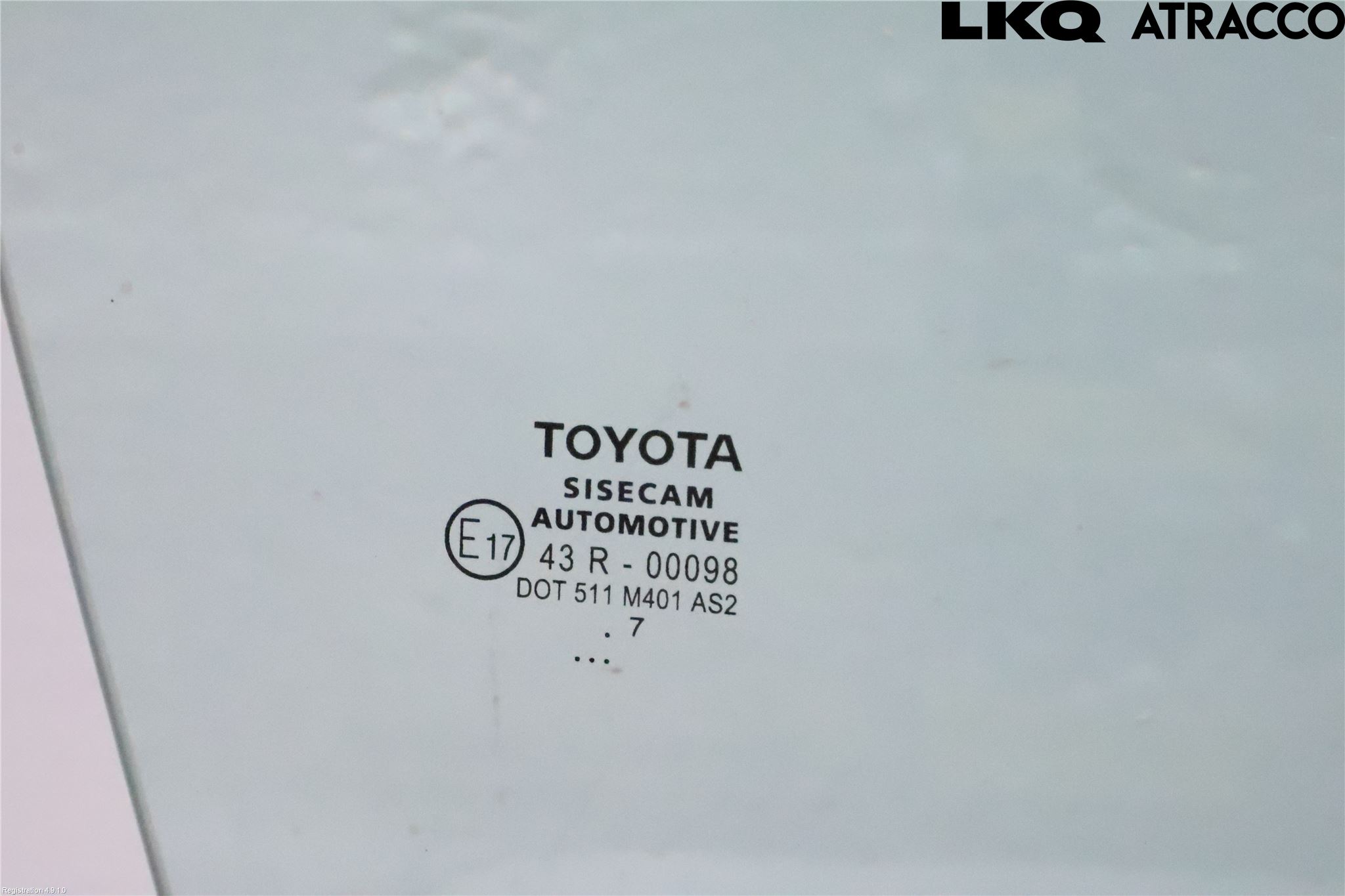 Toyota C-HR 16-23 Dørrute Foran Høyre 4 Dørs
