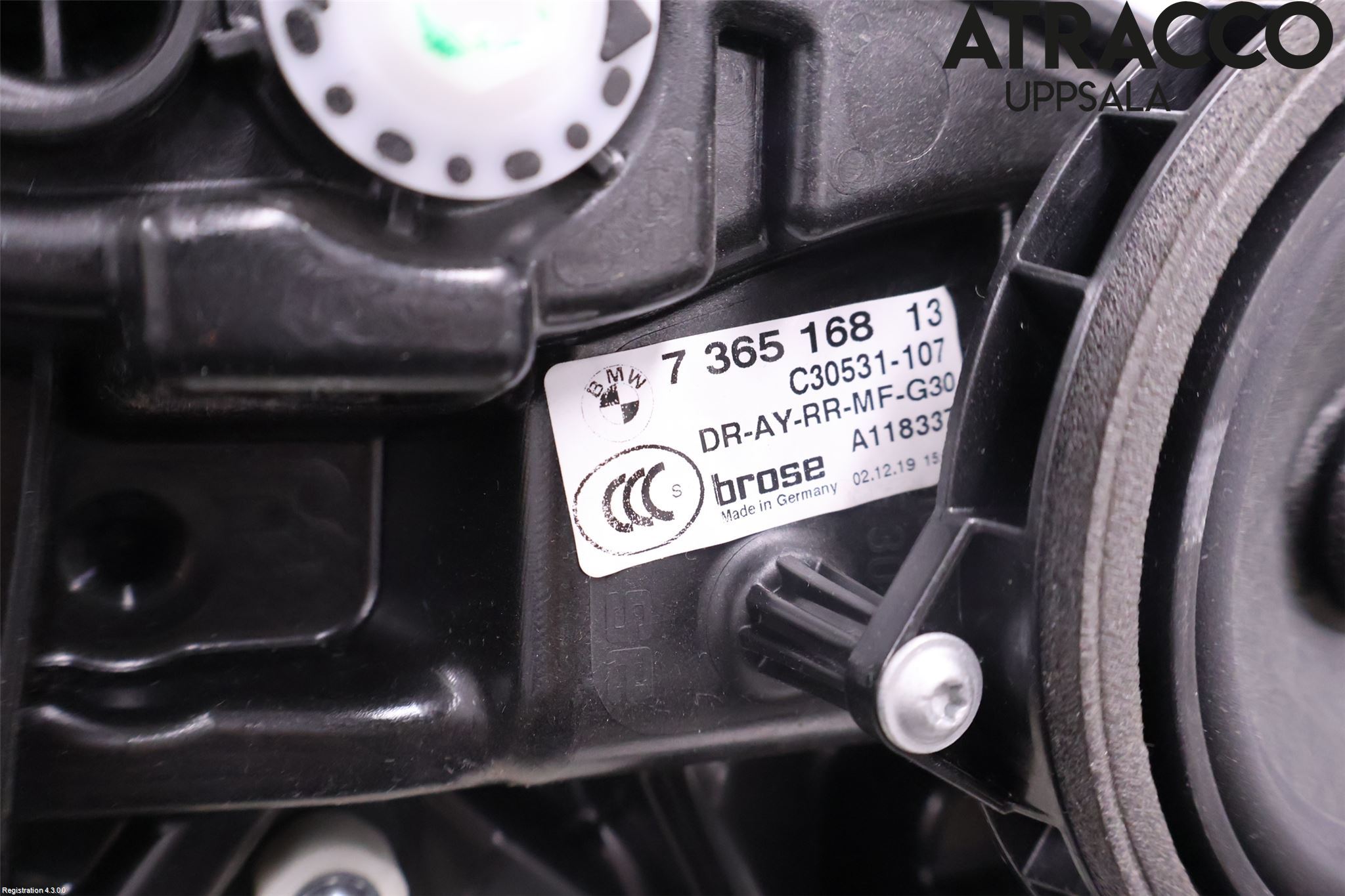 BMW 5 G30/G31/F90 17-23 Vindusheis El Komp