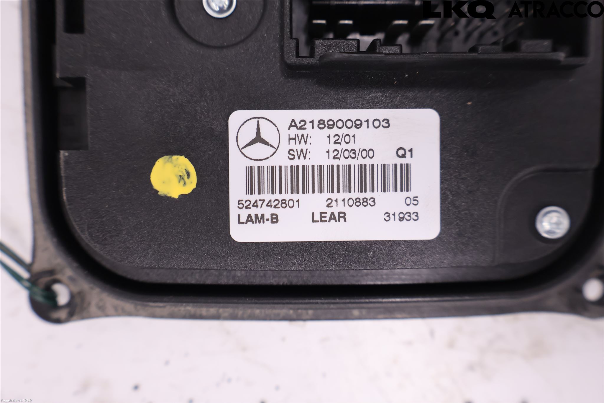 Mercedes-Benz MB C-KLASS (W204) 07-15 Styreenhet Xenon