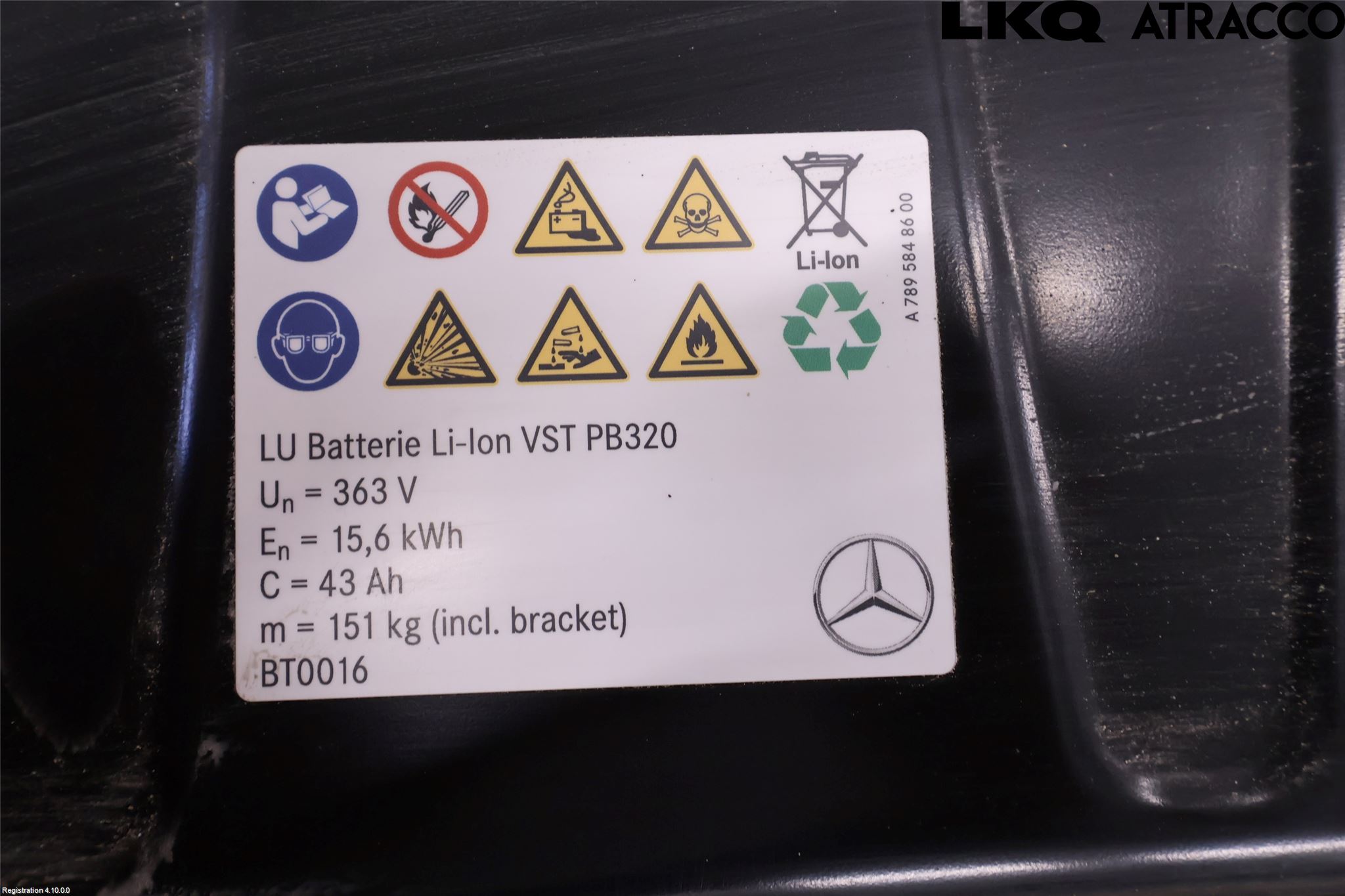 Mercedes-Benz MB CLA-KLASS (C118/X118) 19- Hybrid Batteri