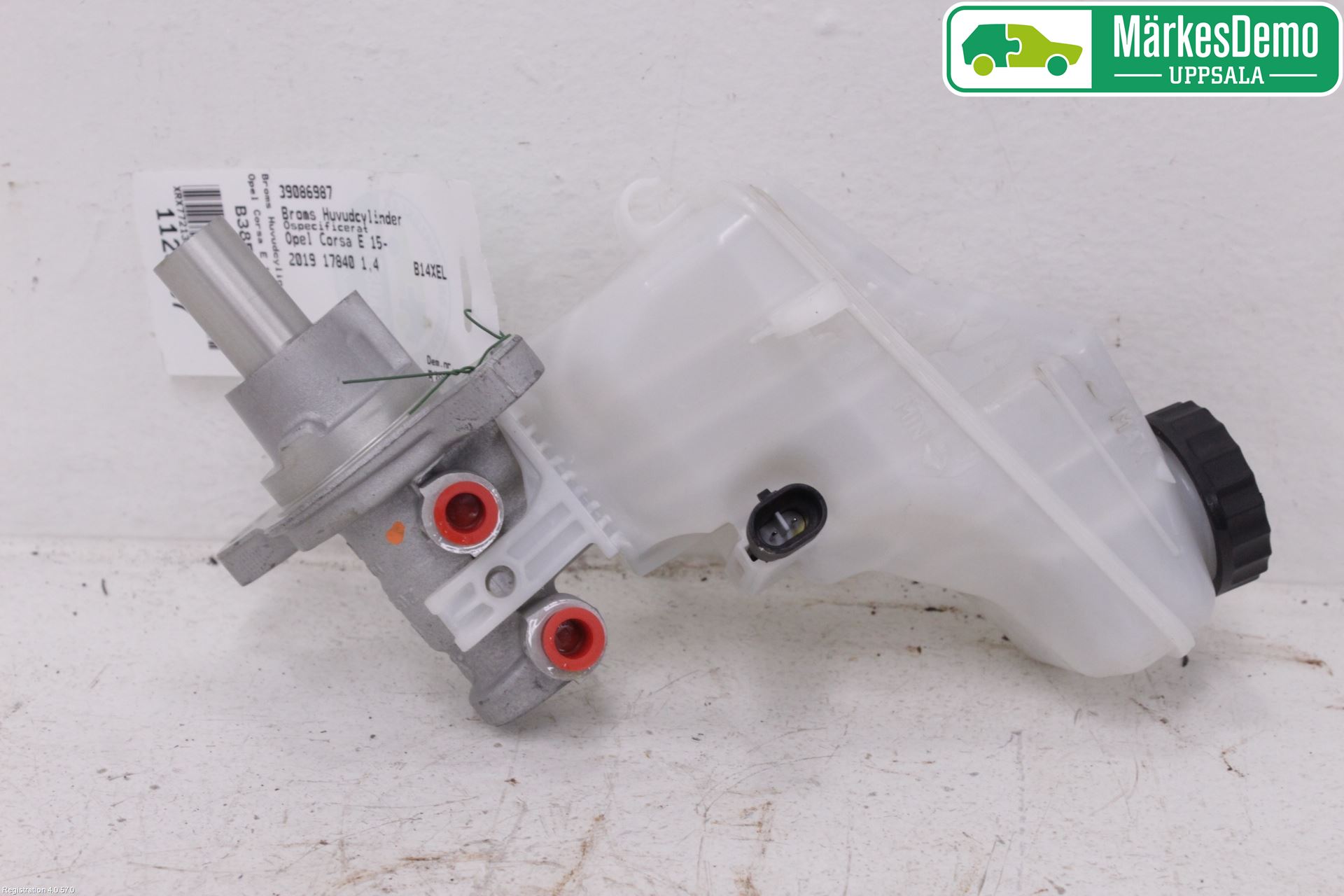 Opel CORSA E 15-19 Brems Hovedsylinder