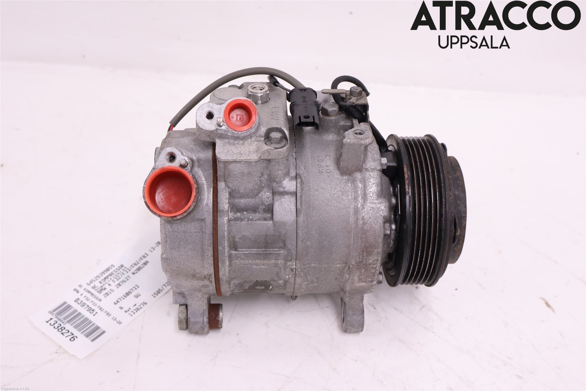 BMW 4 F32/F33/F82/F83 13-20 Varme Ac Kompressor