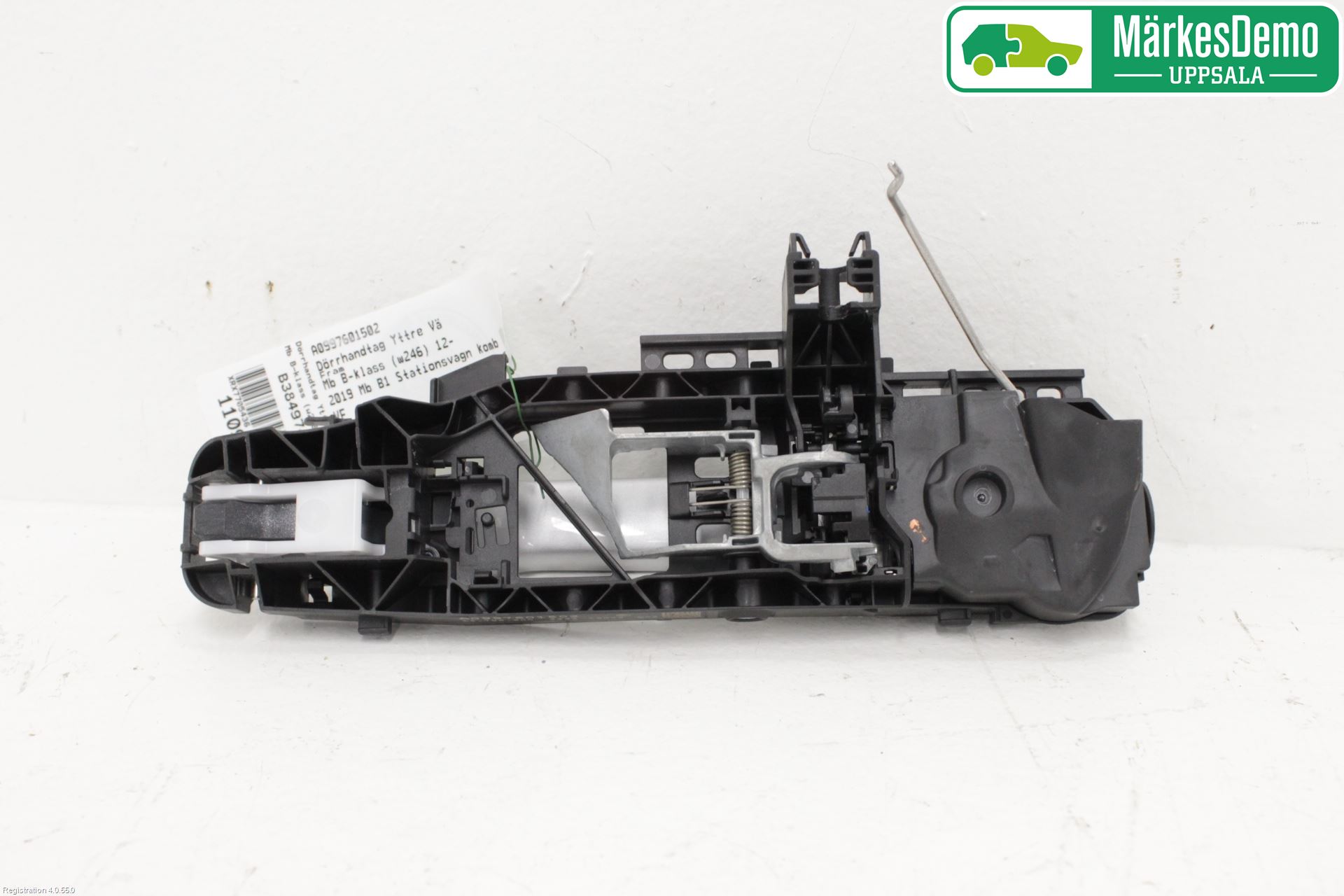 Mercedes-Benz MB B-KLASS (W246/W242) 12-19 Dørhandtak Ytre Venstre