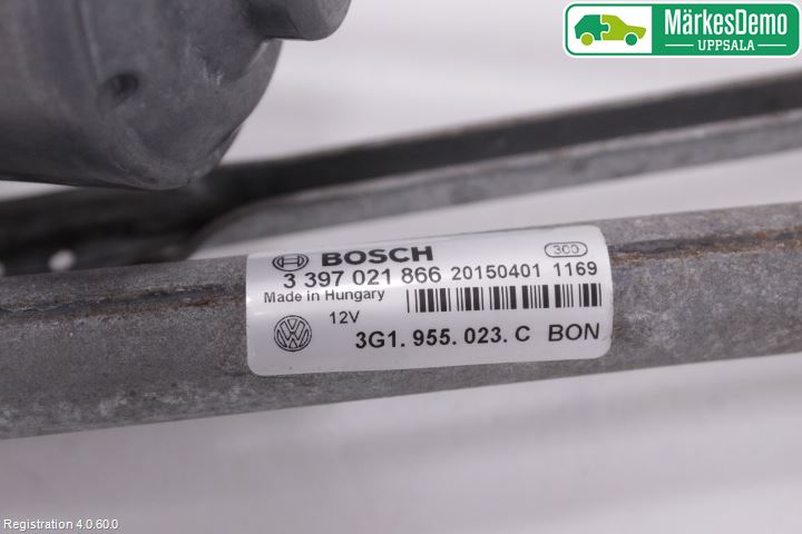 Volkswagen VW PASSAT 15-19 Viskermotor Frontrute