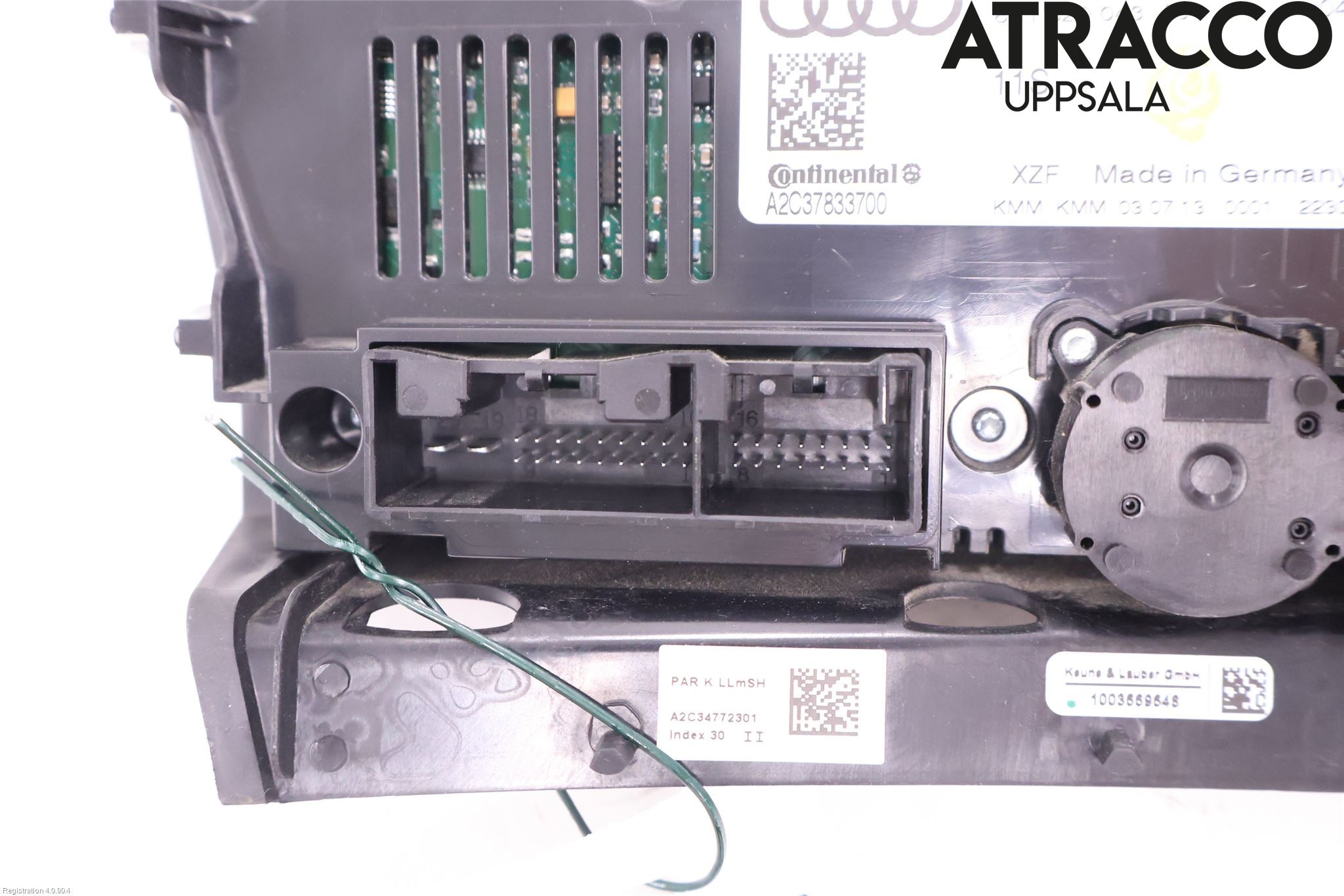Audi A4 12-15 Varme Ac Betjening-Display