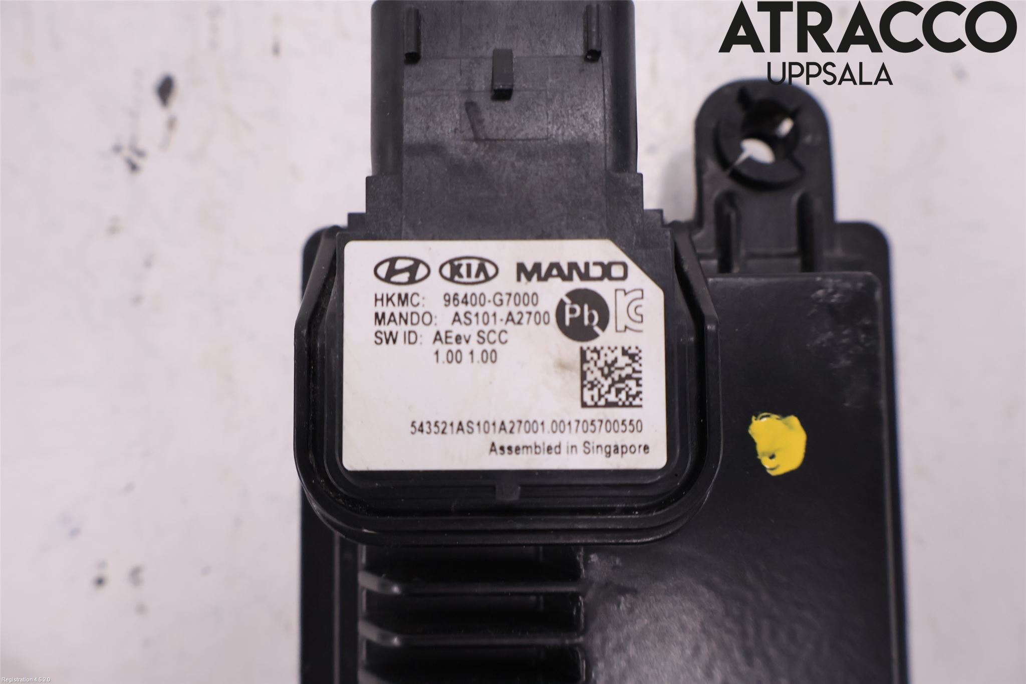 Hyundai IONIQ AE 17-22 Sensor Kollisjonsbeskyttelse