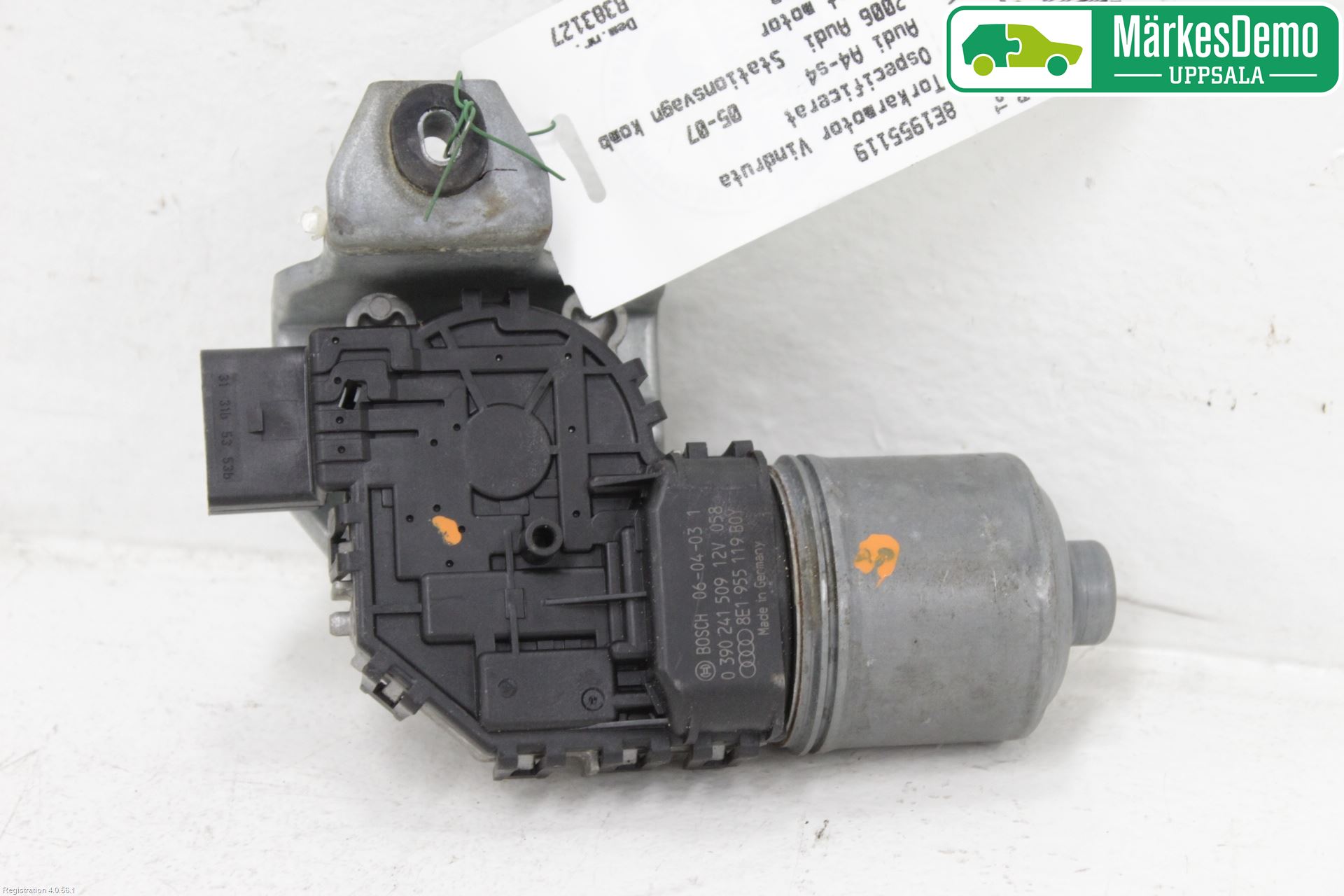 Audi A4/S4 05-07 Viskermotor Frontrute