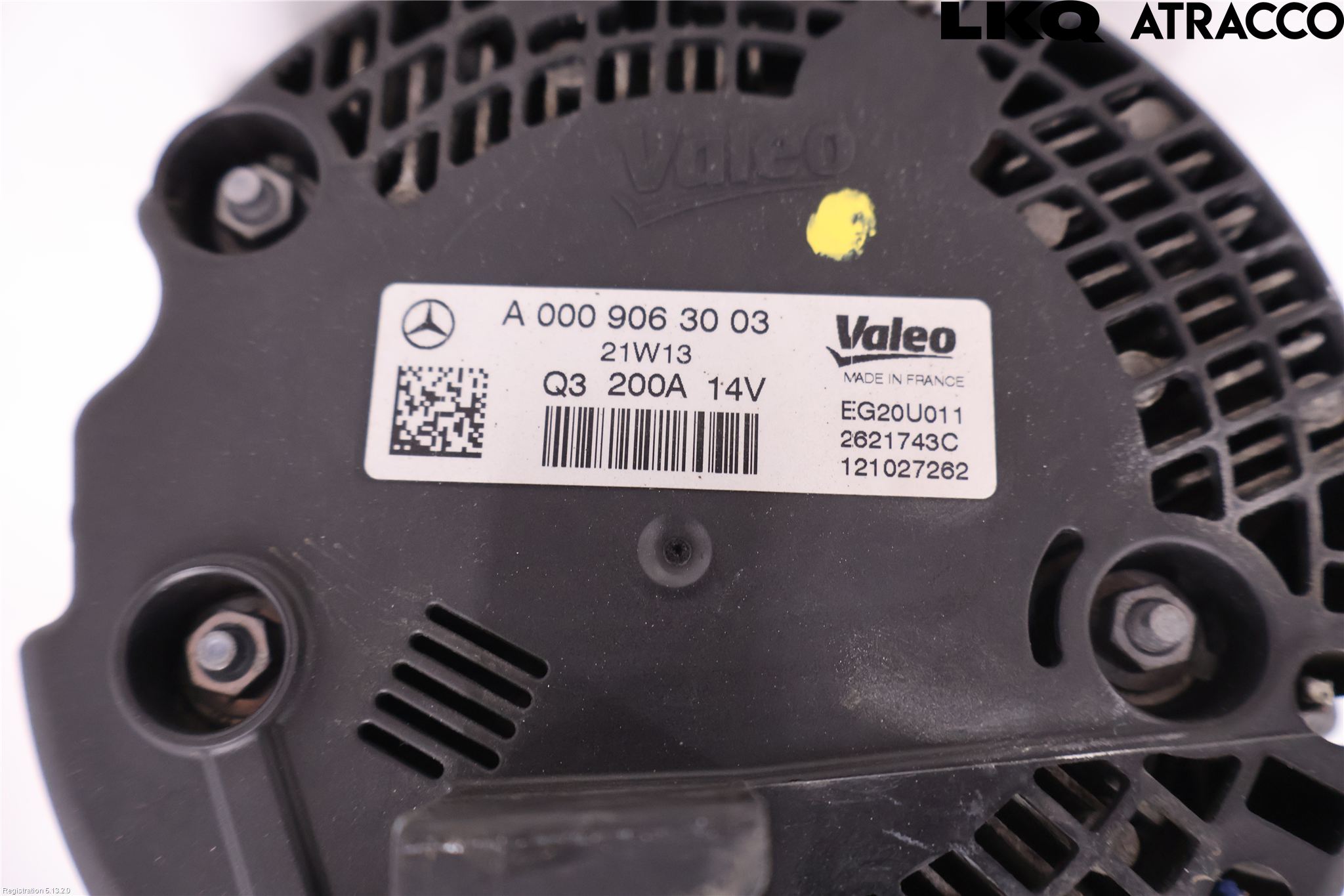 Mercedes-Benz MB CLA-KLASS (C118/X118) 19- Dynamo