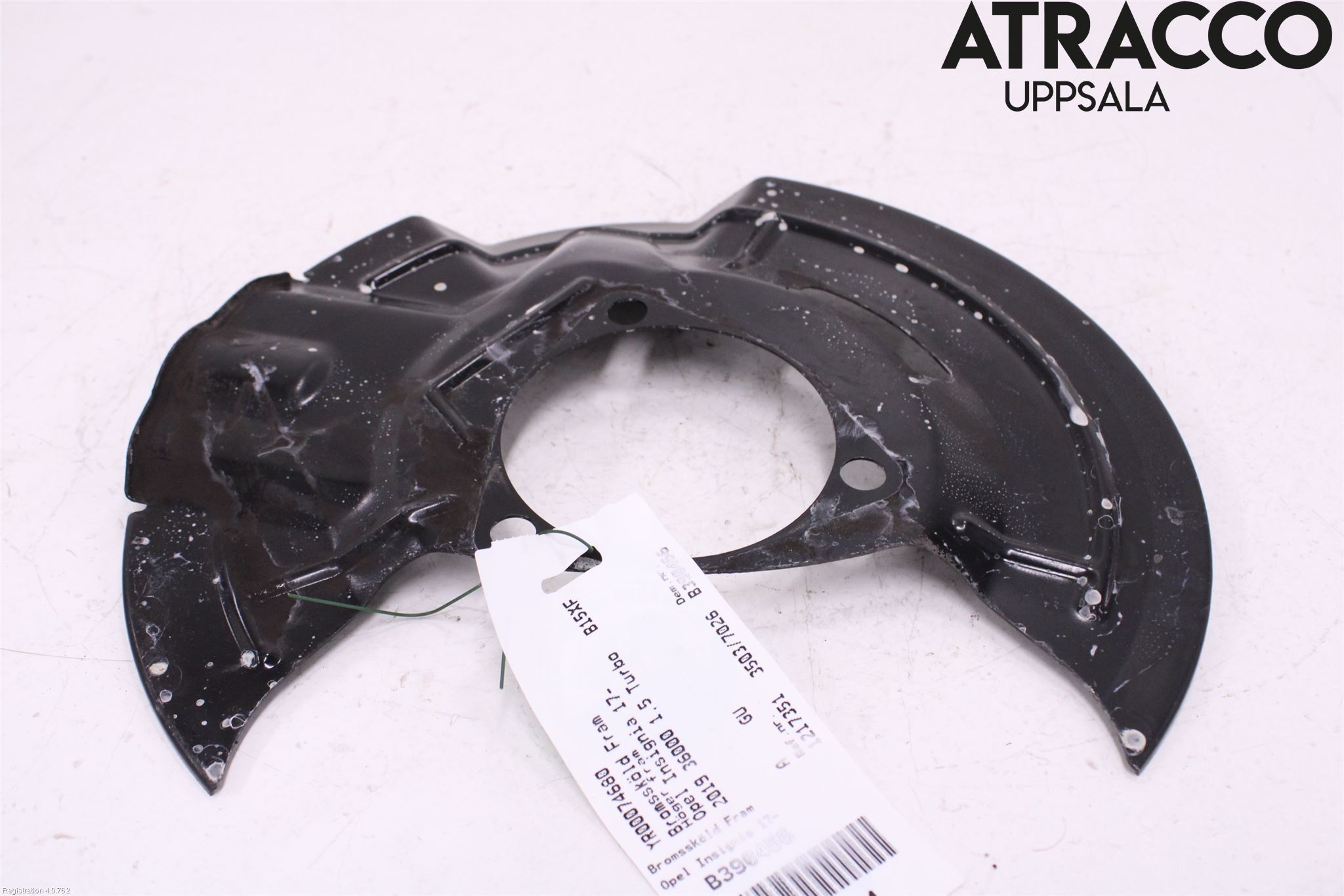 Opel INSIGNIA 17- Bremseskjold Foran