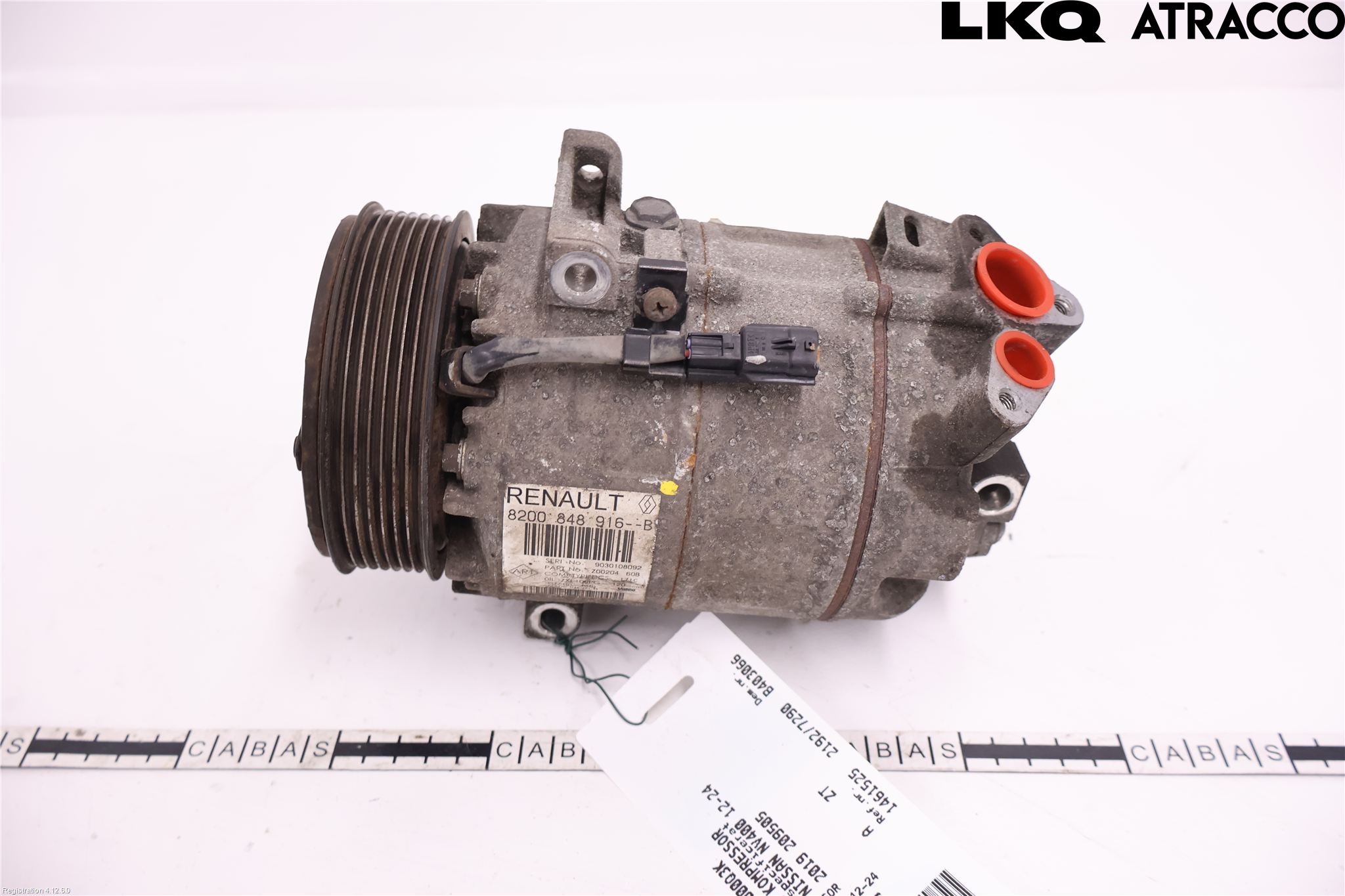 Nissan NV400 12-24 Varme Ac Kompressor