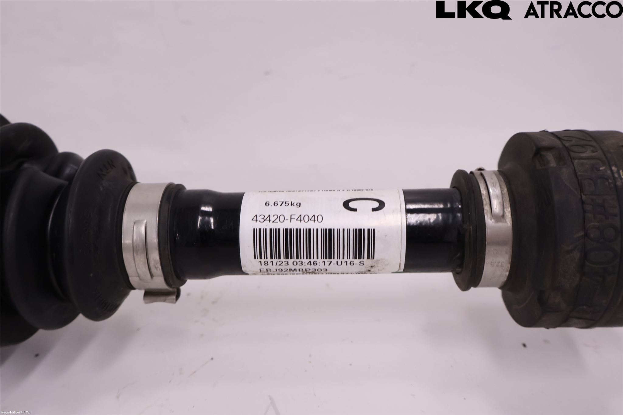 Toyota C-HR 16-23 Drivaksel Foran Kompl Venstre