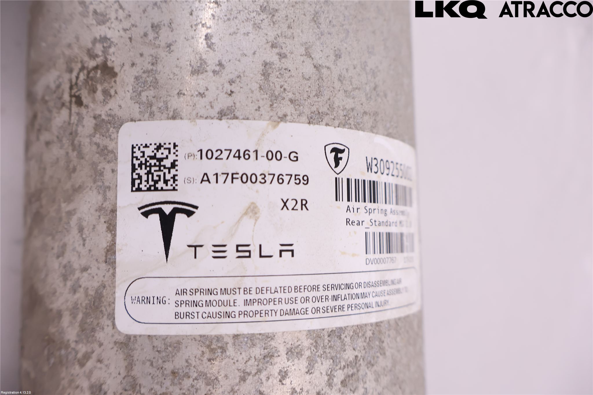 Tesla MODEL X 16- Fjærbein Bak Venstre