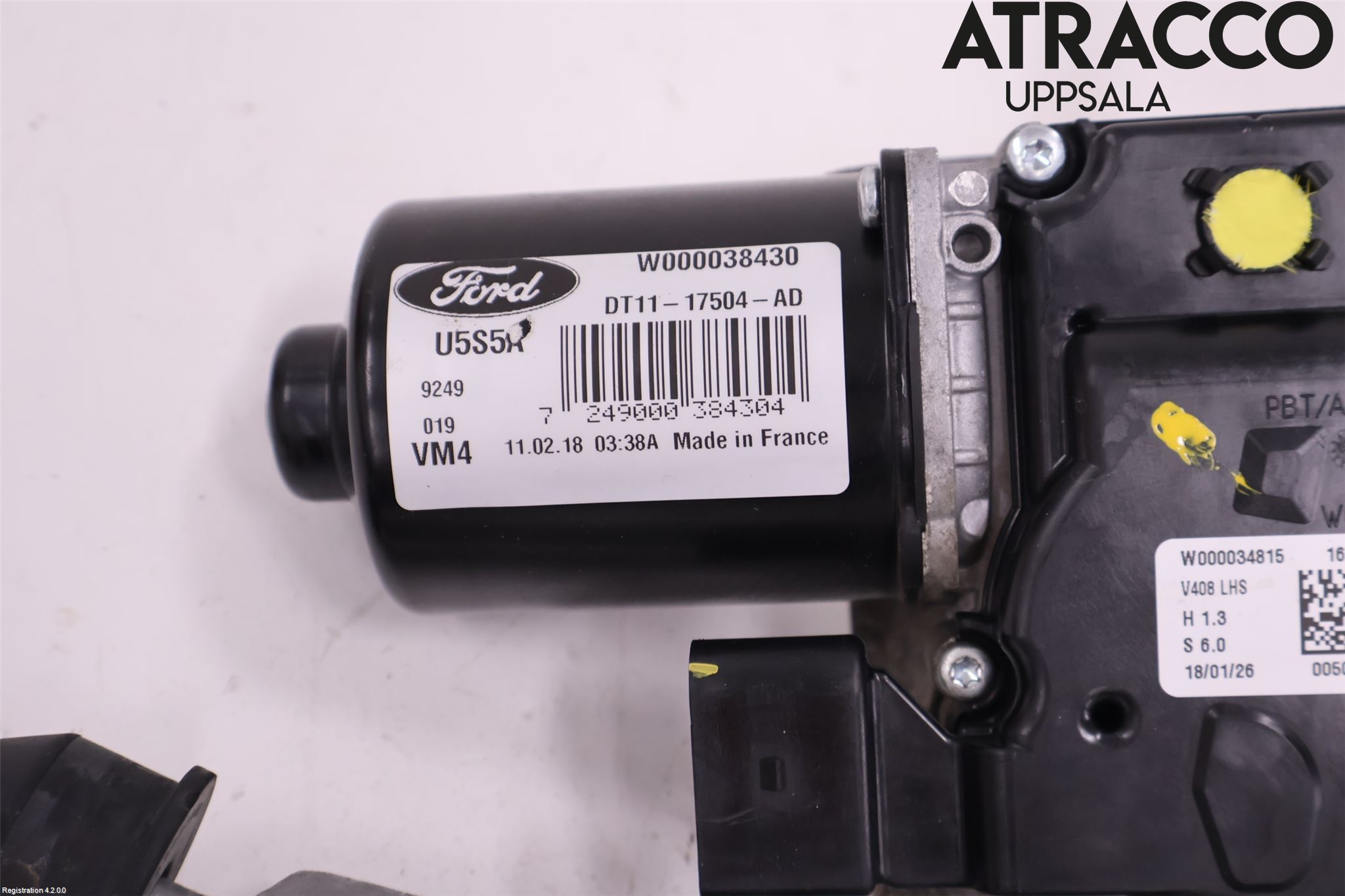 Ford TRANSIT/TOURNEO CONNECT 13-22 Viskermotor Frontrute