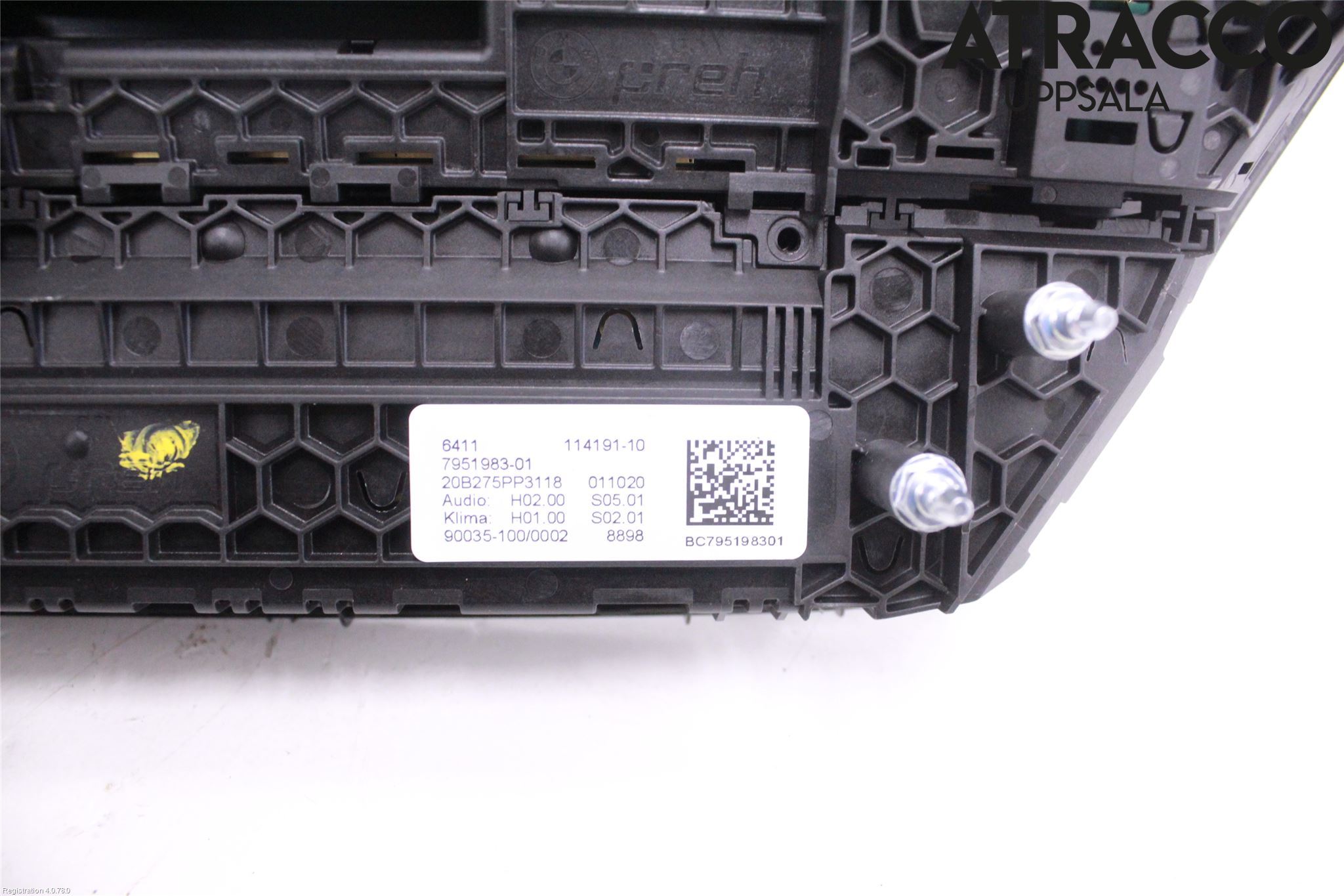 BMW X3 G01 18- Varme Ac Betjening-Display