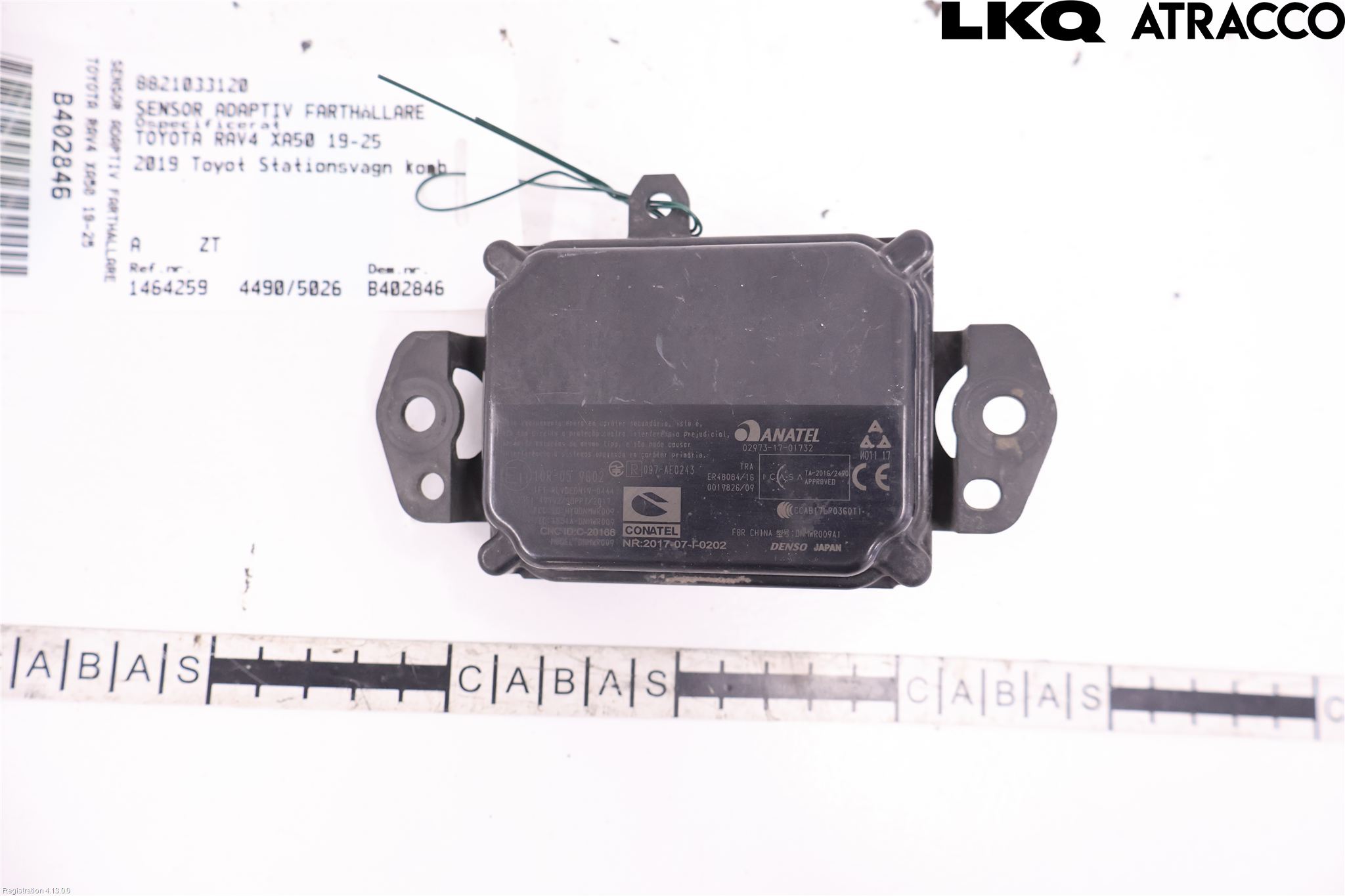 Toyota RAV4 19- Sensor Fartsbegrensning