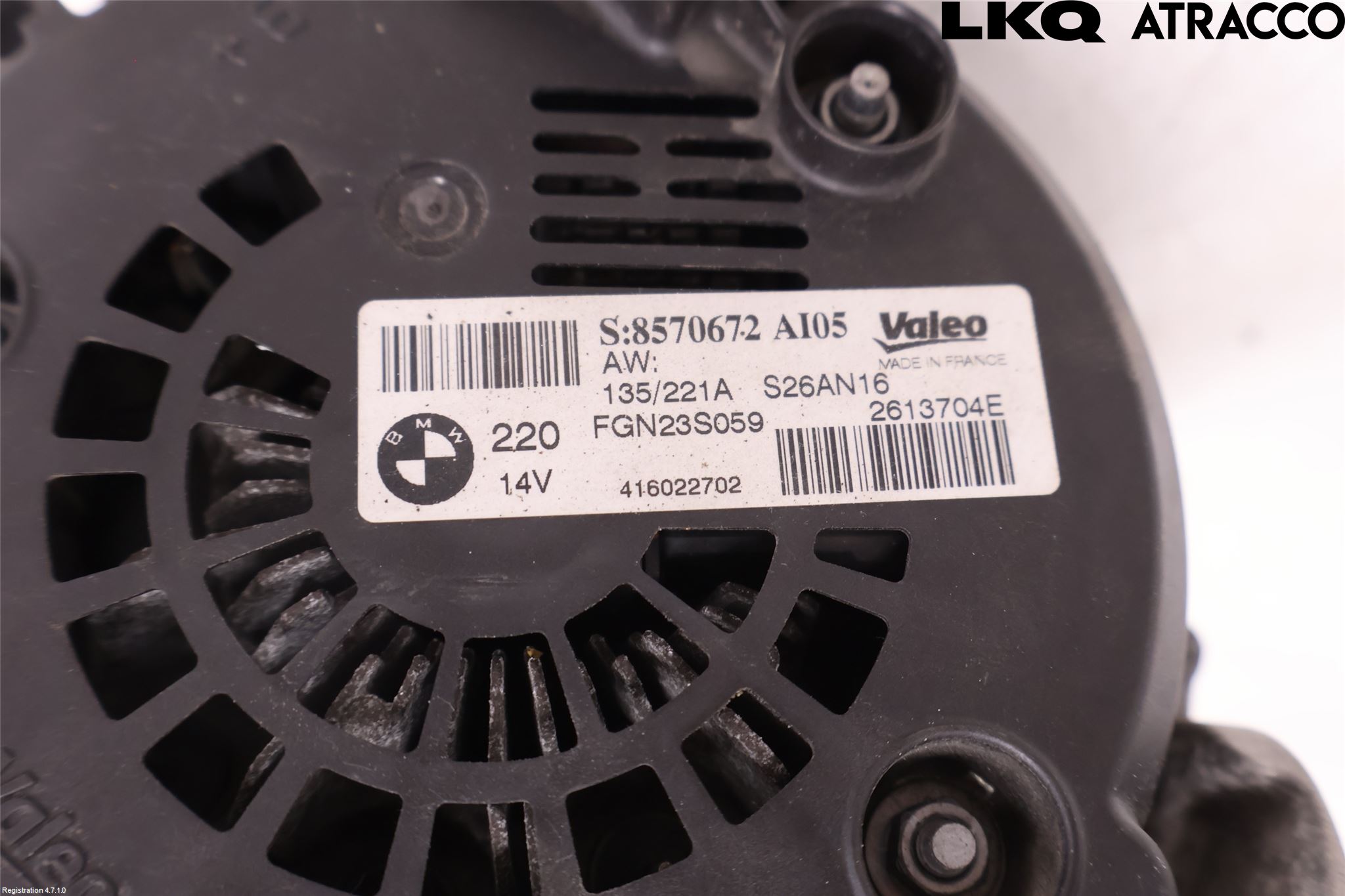 BMW 5 F10/F11/F18 09-17 Dynamo