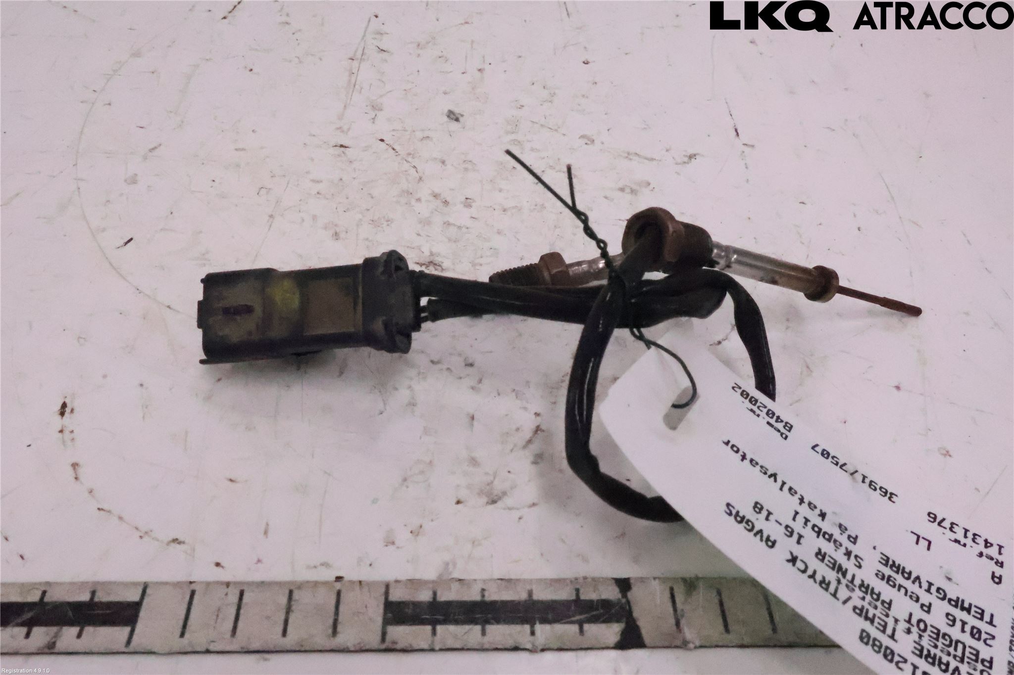 Peugeot PARTNER 16-18 Sensor Temp-Trykk Avgass
