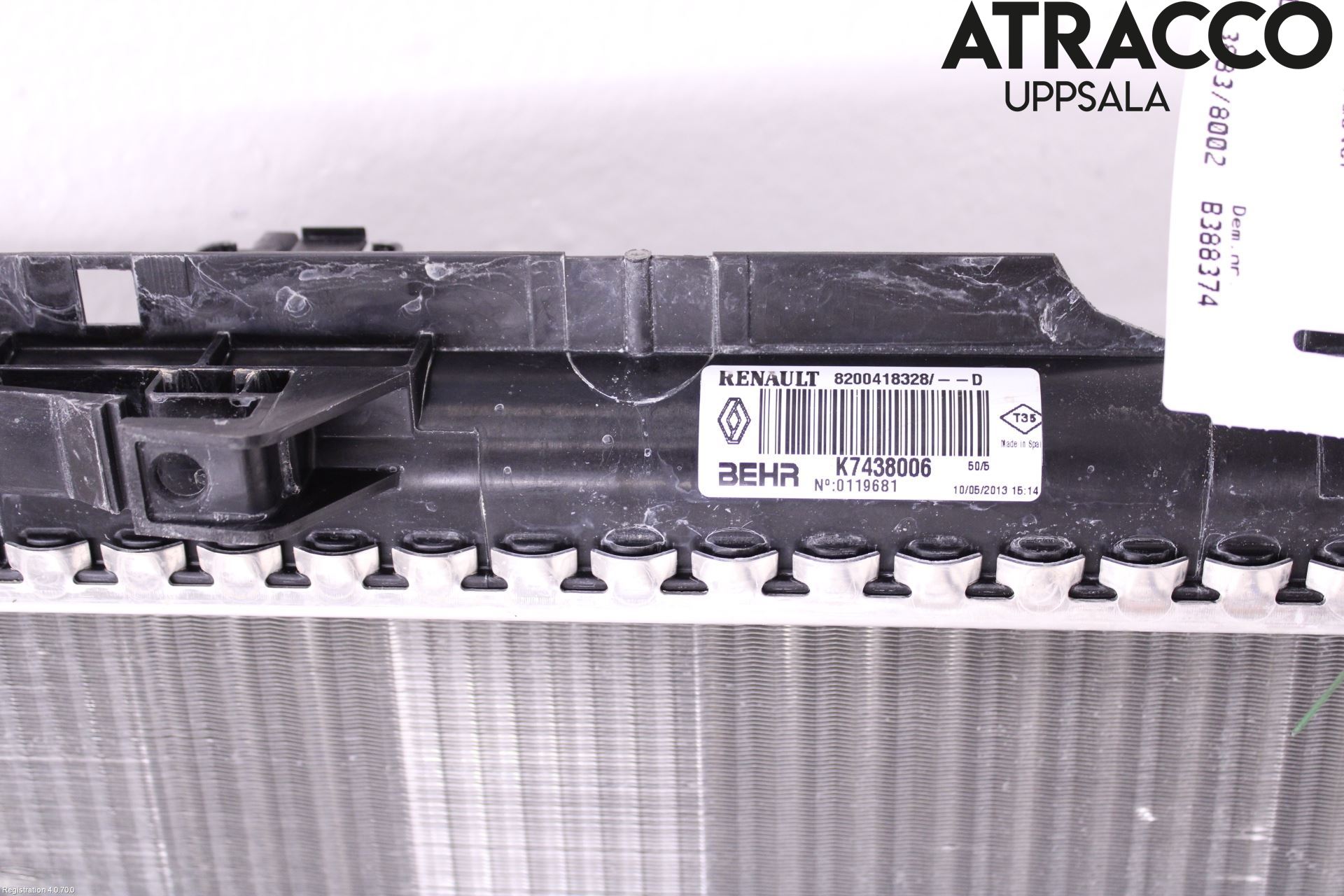 Renault KANGOO II 08-14 Radiator Automat